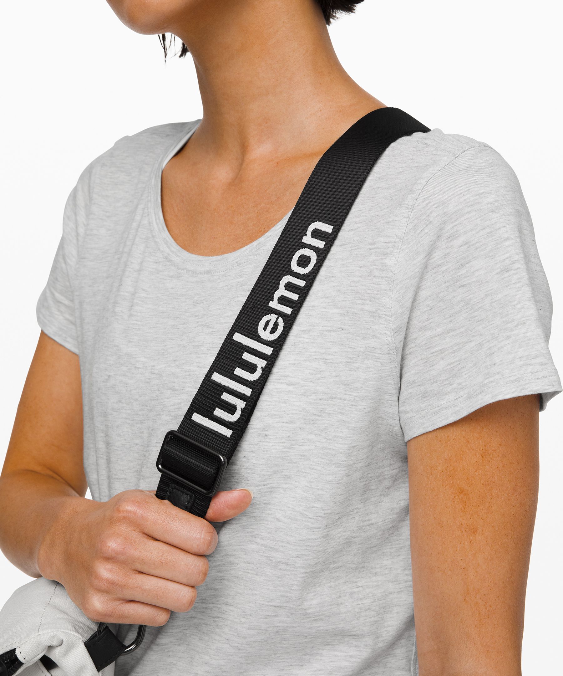 Lululemon Festival Shoulder Strap - Smoky Blush / White - lulu