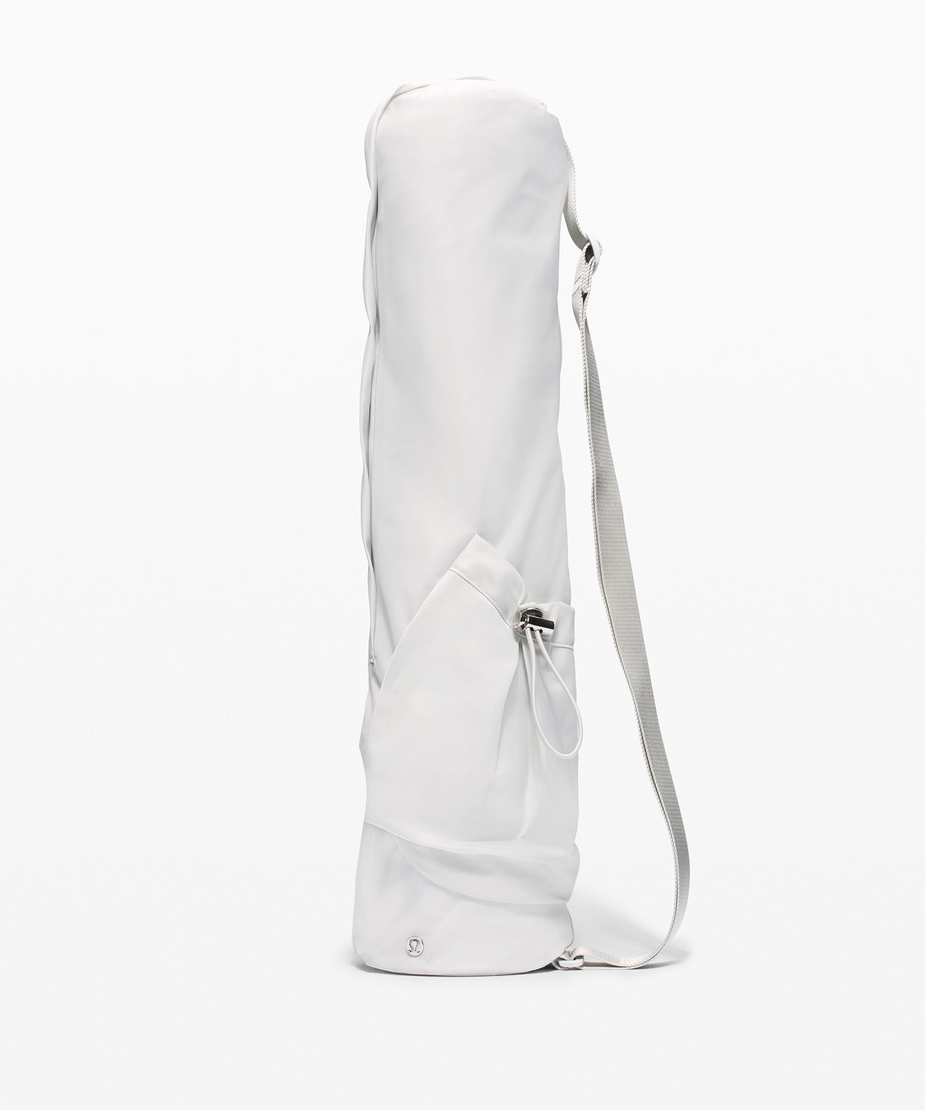 NWT LULULEMON The Yoga Mat Bag Plume Black White Design