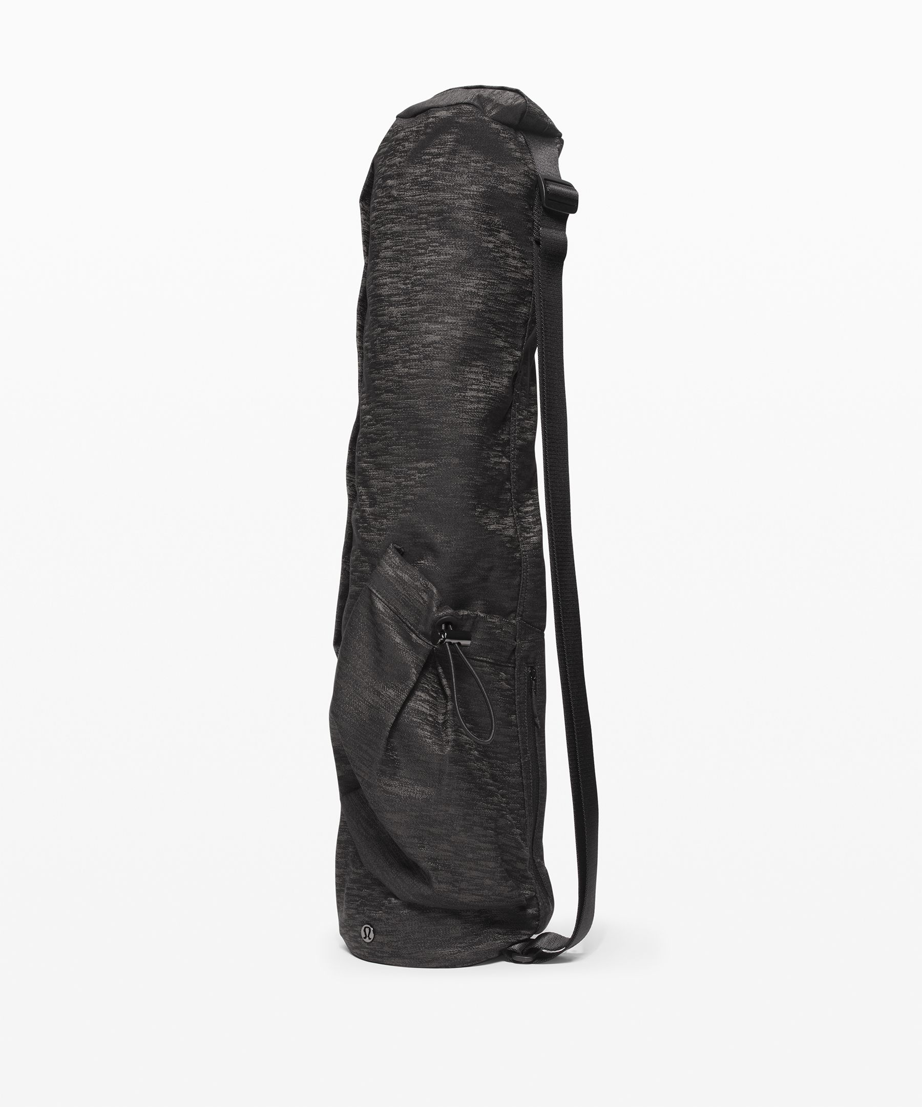 Lululemon The Yoga Mat Bag *16l In Aqueous Ikat Jacquard Black Highlander
