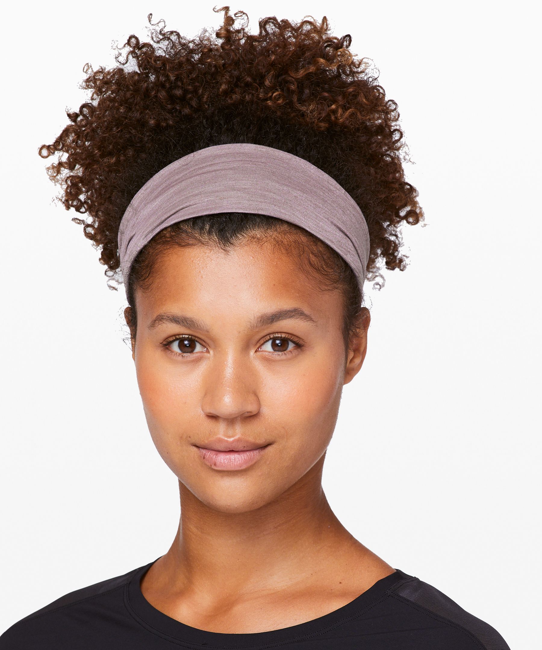 Lululemon Fringe Fighter Headband In Gray