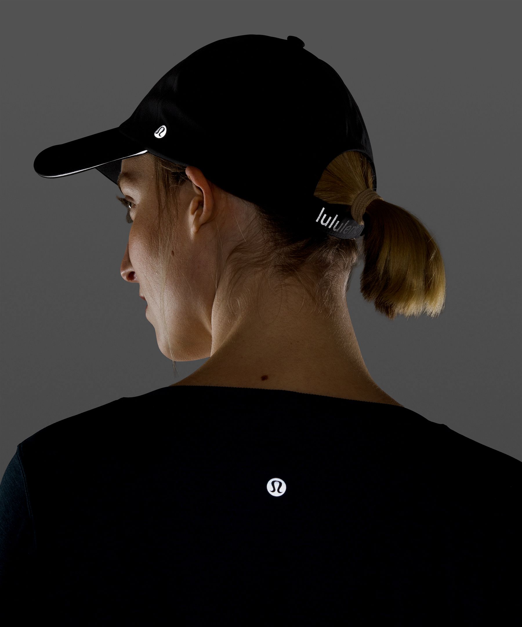 Lululemon Fast and Free Ponytail Running Hat - Blue