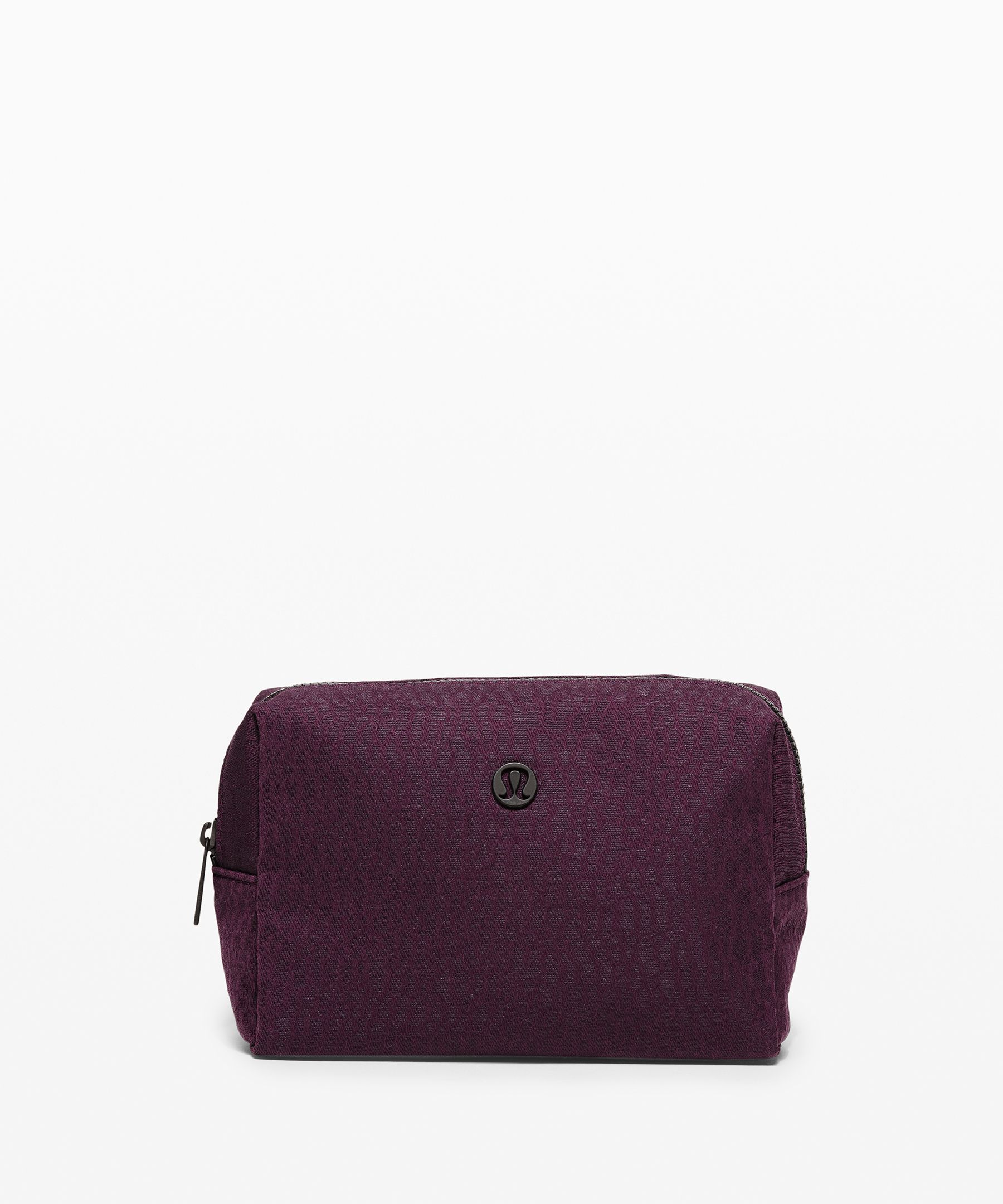 Lululemon All Your Small Things Pouch *mini 2l In Stacked Jacquard Black Cherry Nocturnal