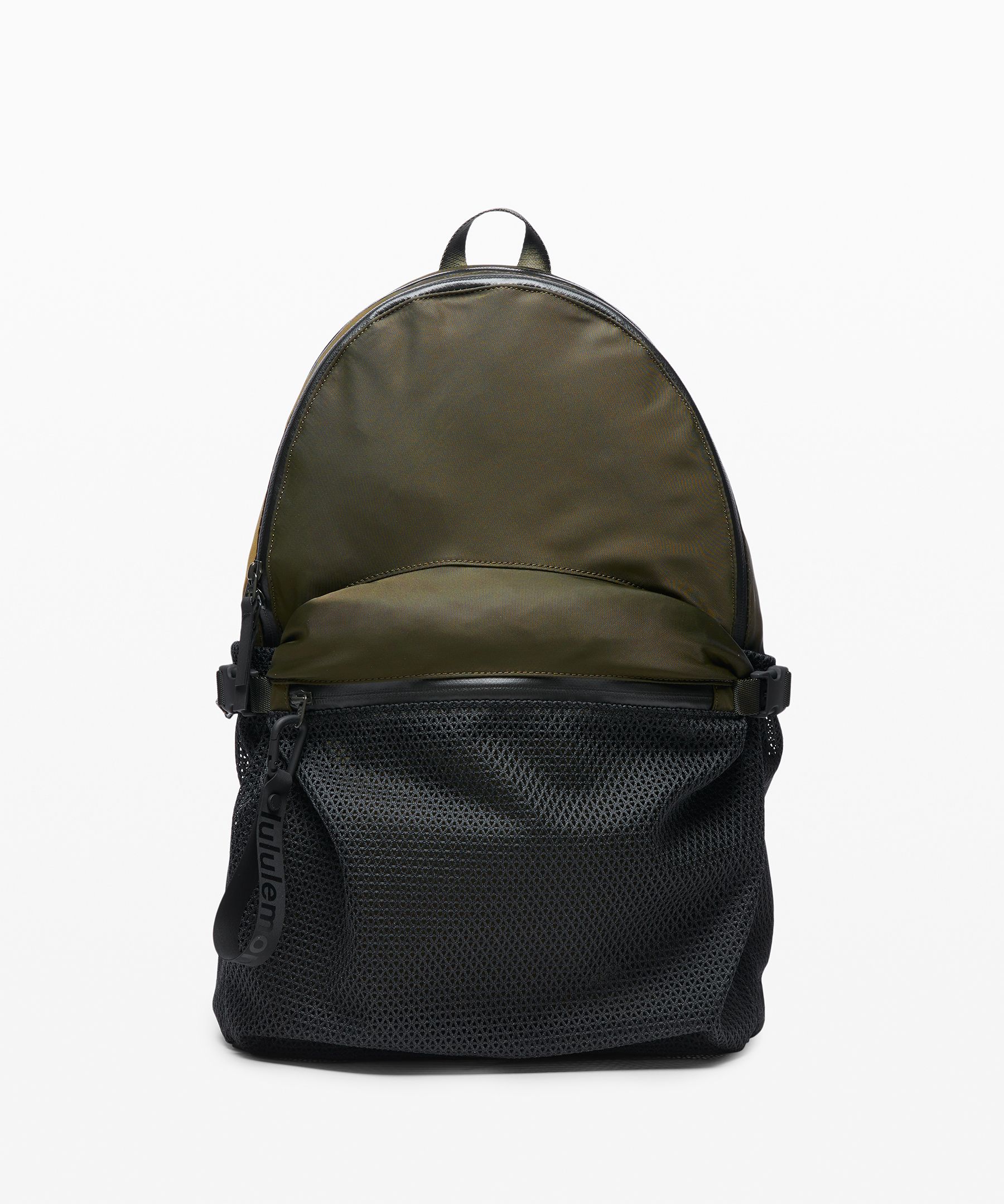 lululemon green backpack