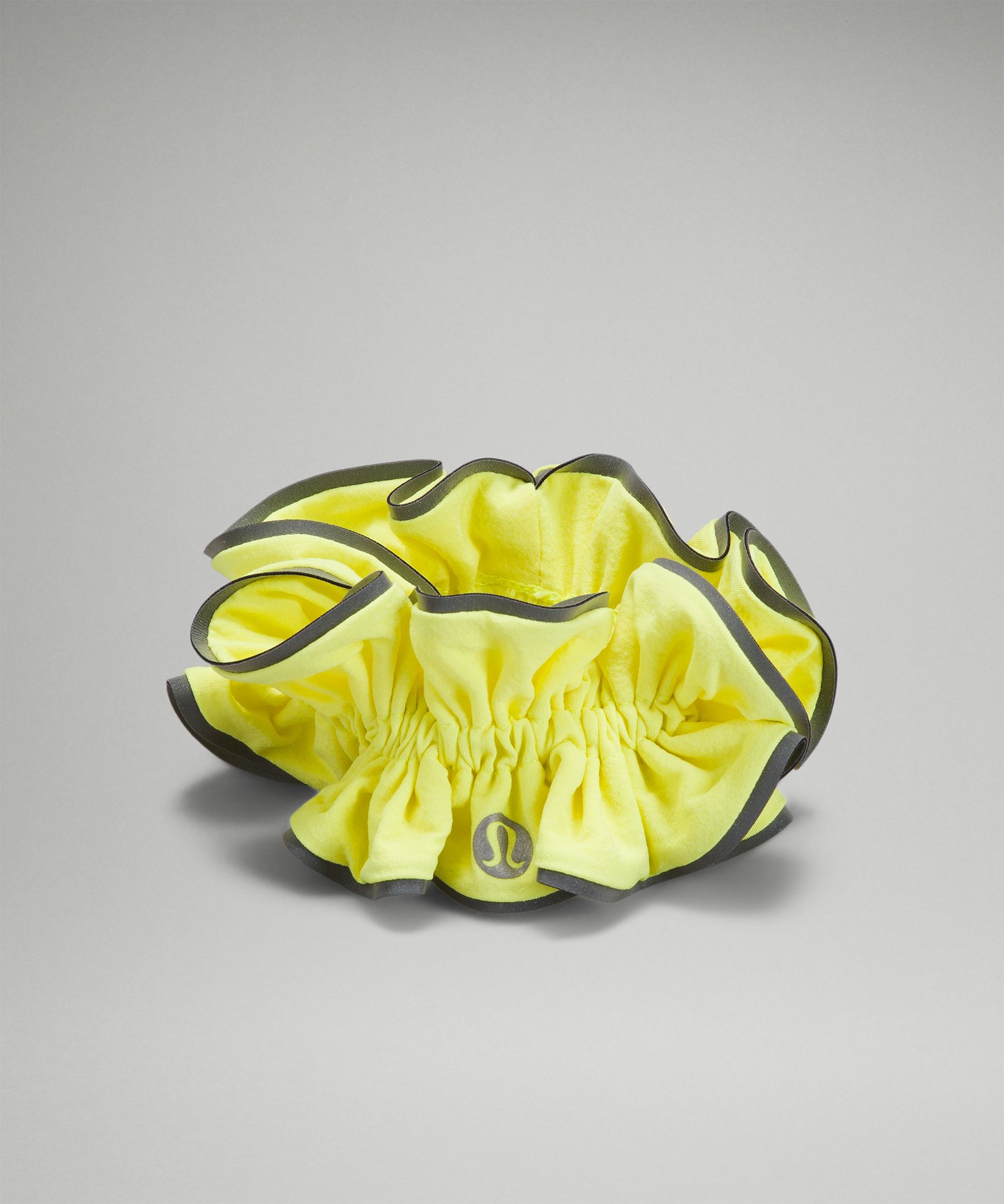 Lululemon Light Locks Scrunchie In Electric Lemon