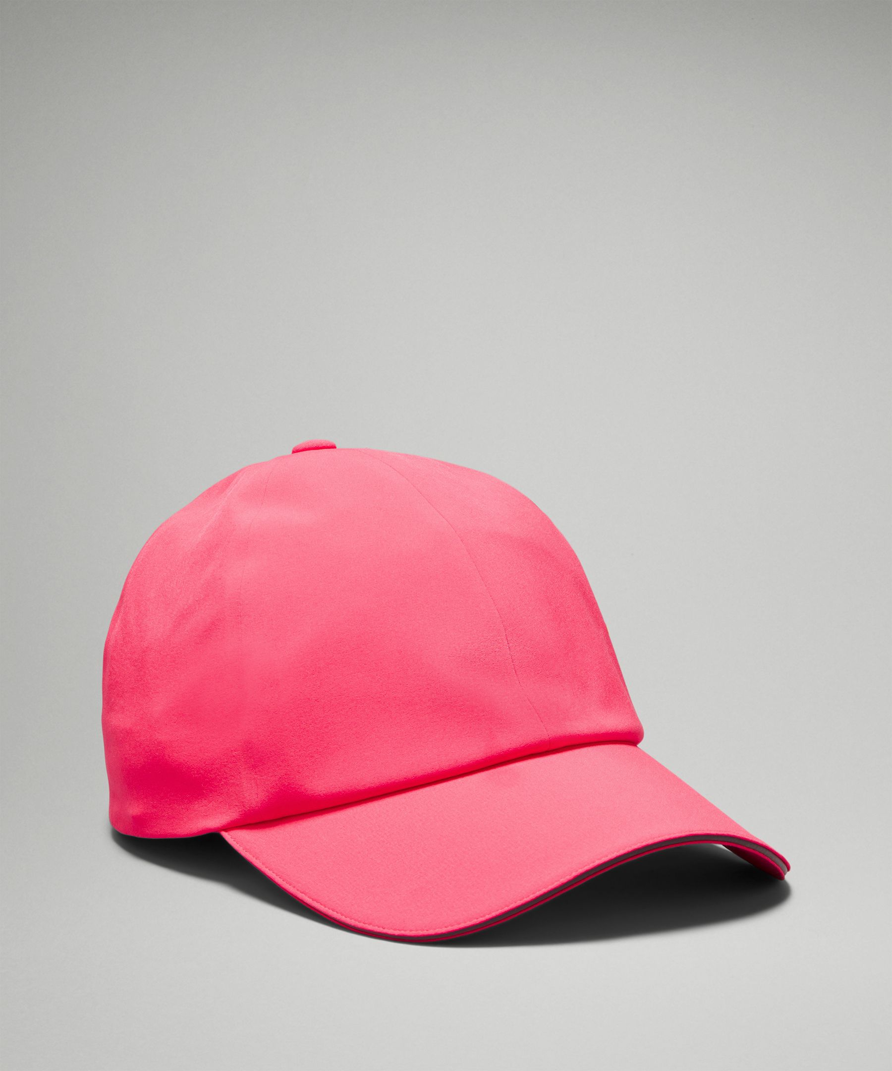 Men's pink FQ-embroidered cap