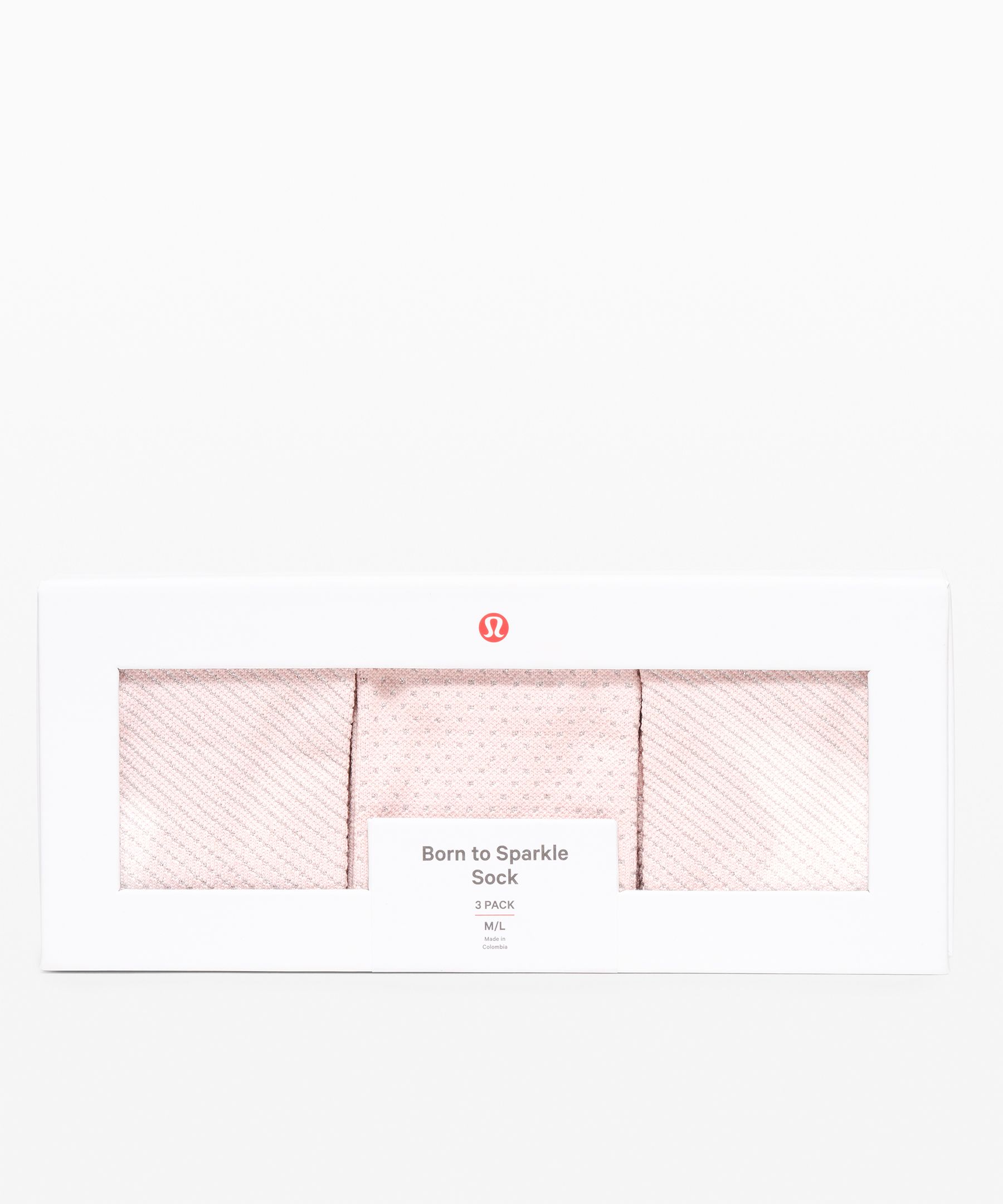 Born To Sparkle Sock *3 Pack