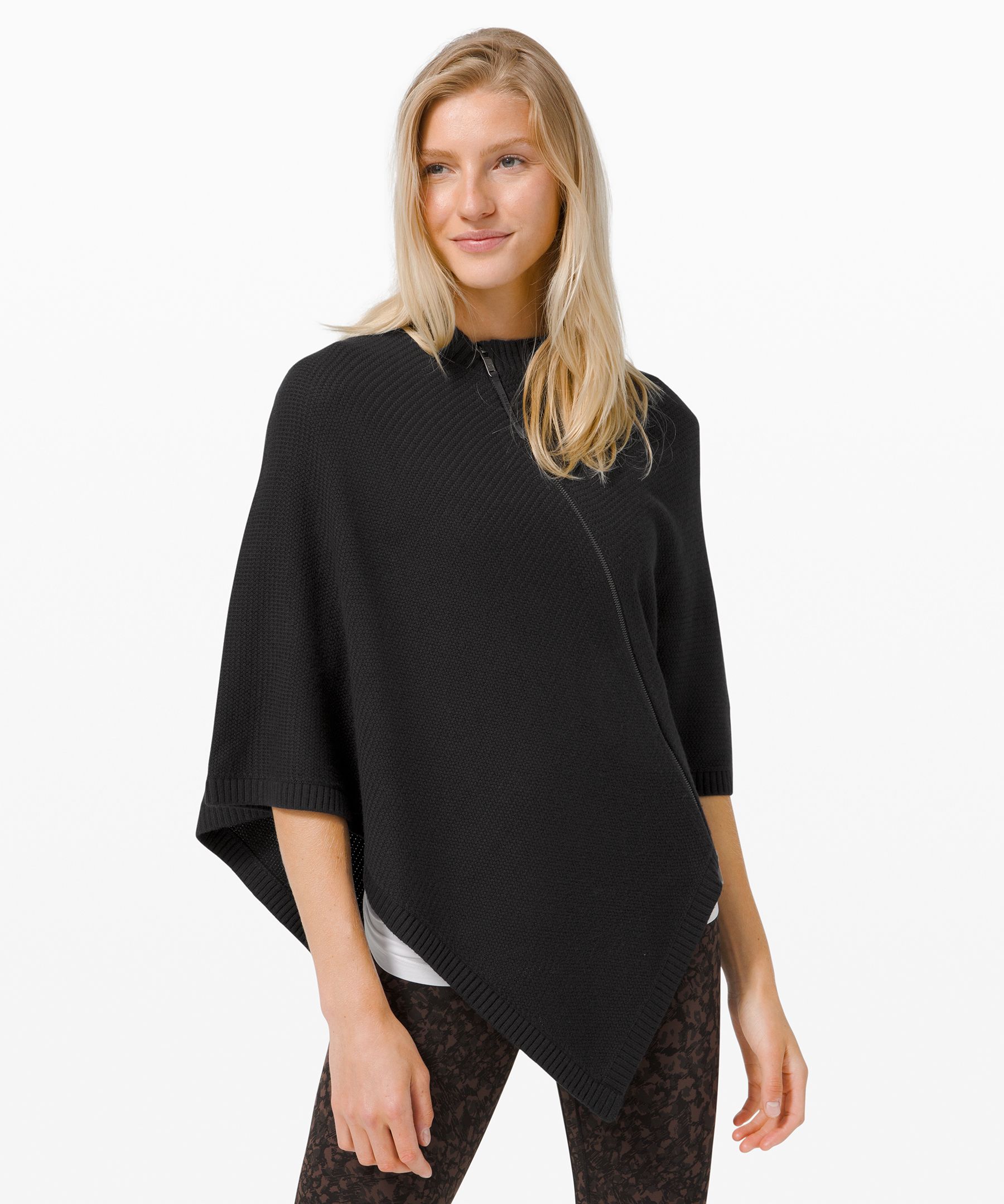 lululemon poncho sweater