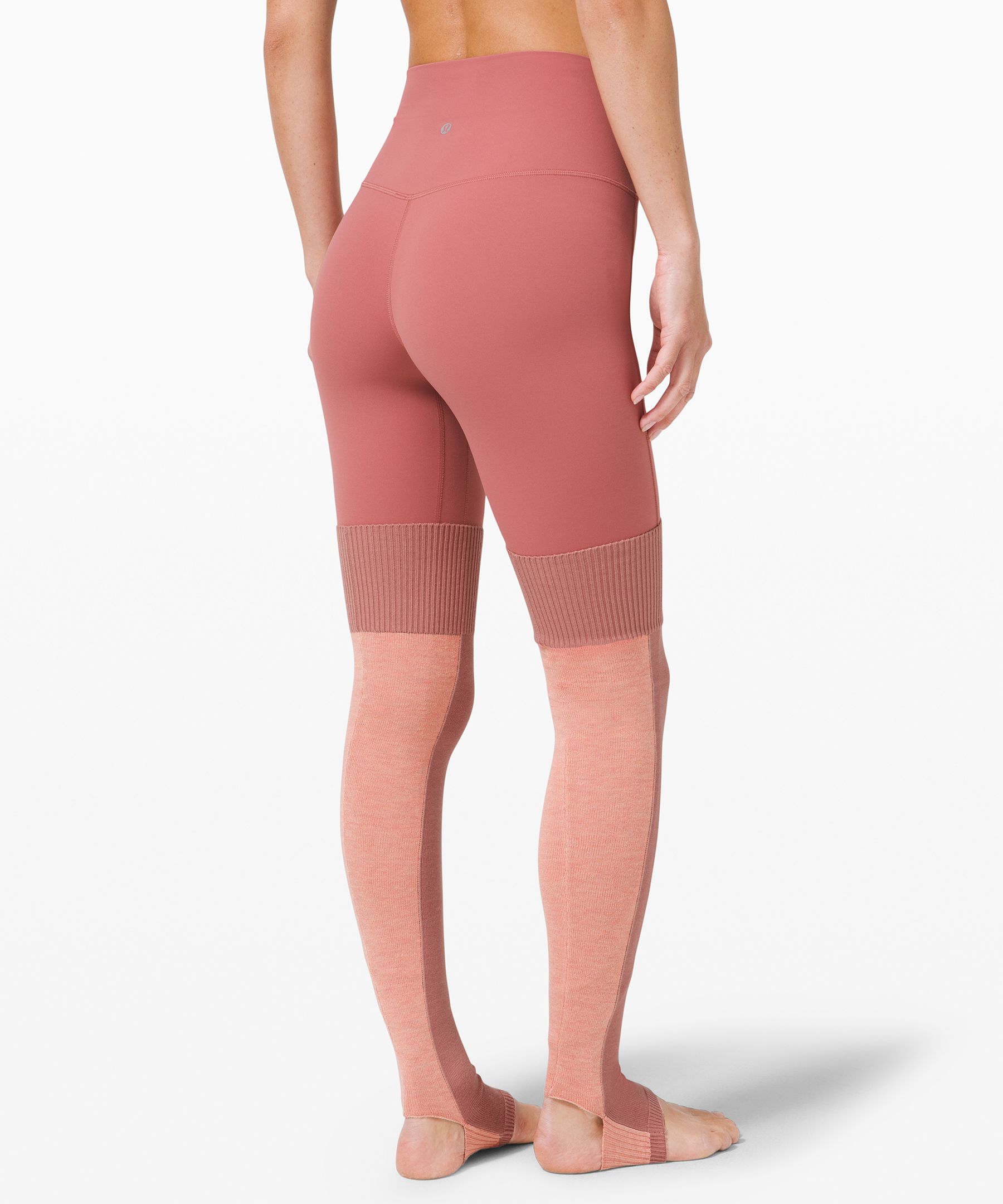 lululemon leggings logo on calf