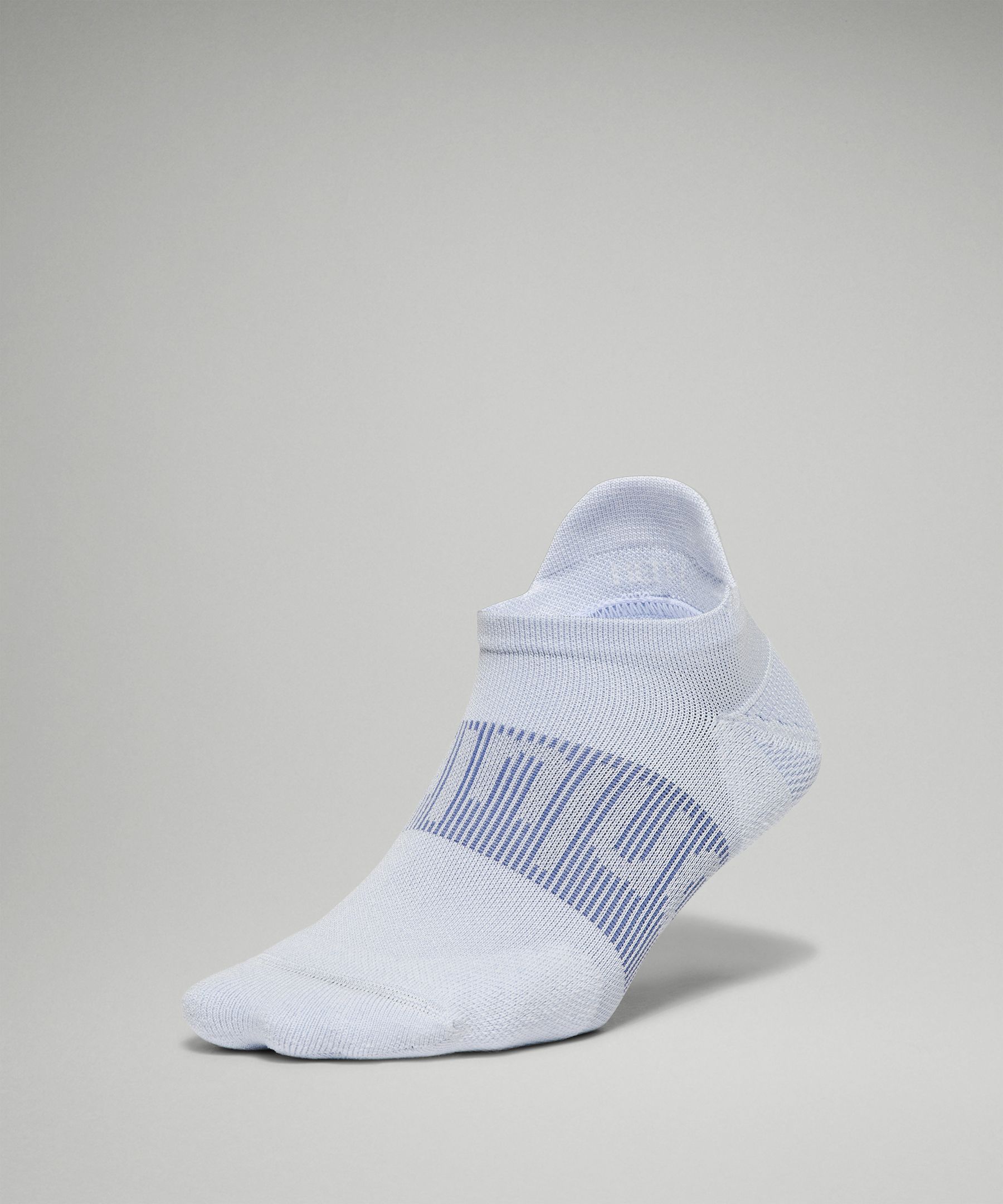 Lululemon Power Stride Tab Sock In Blue Linen/water Drop