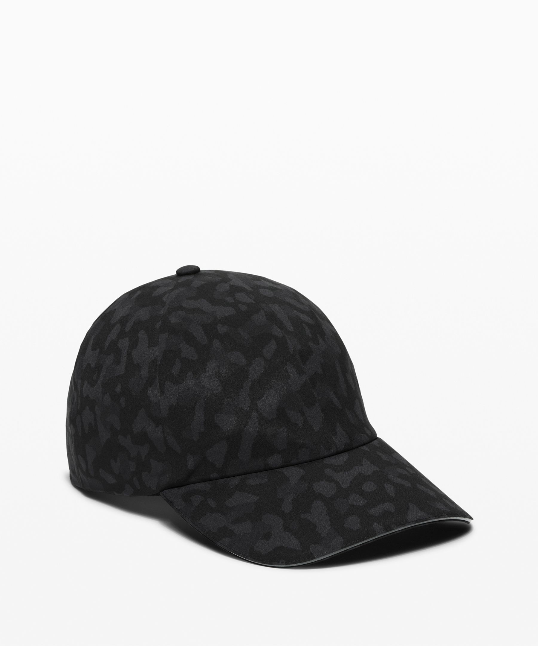 Lululemon Fast And Free Women's Run Hat In Formation Camo Deep Coal Multi