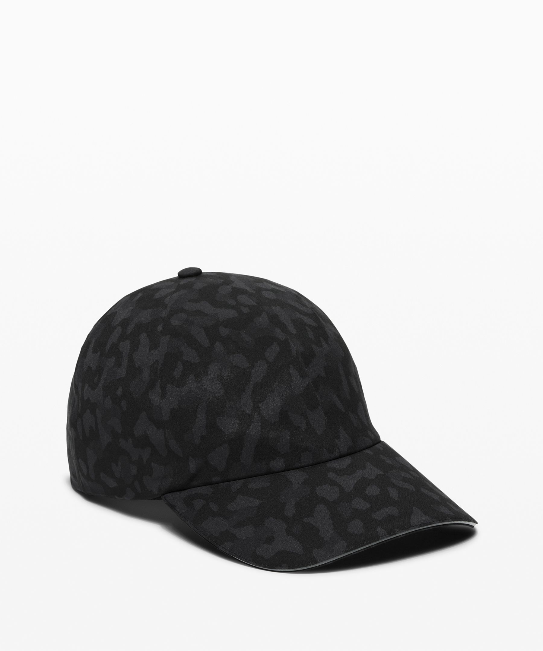 Lululemon Fast and Free Mens Run Hat - Variegated Mesh Camo Black