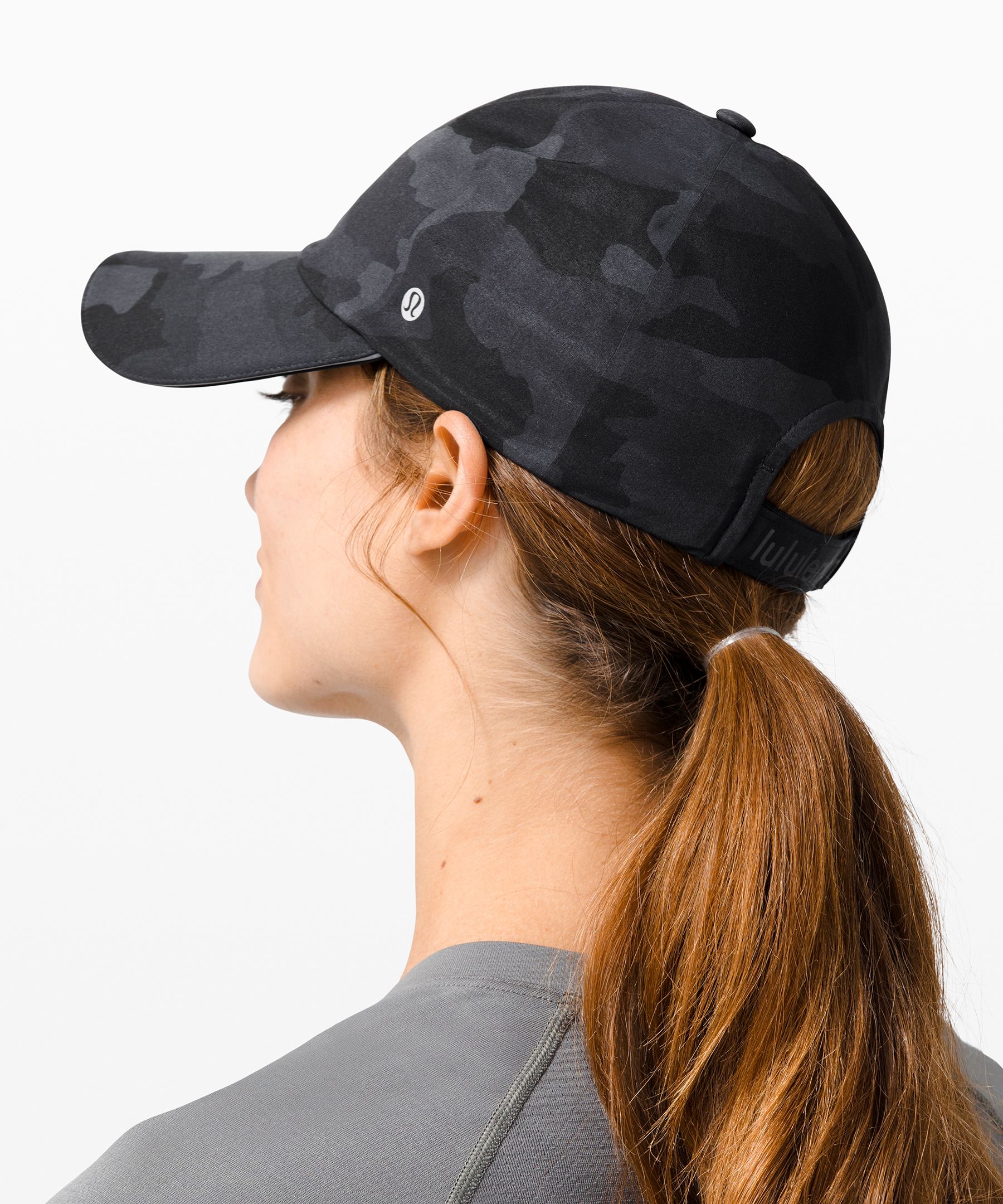 Lululemon Fast and Free Ponytail Running Hat - Blue