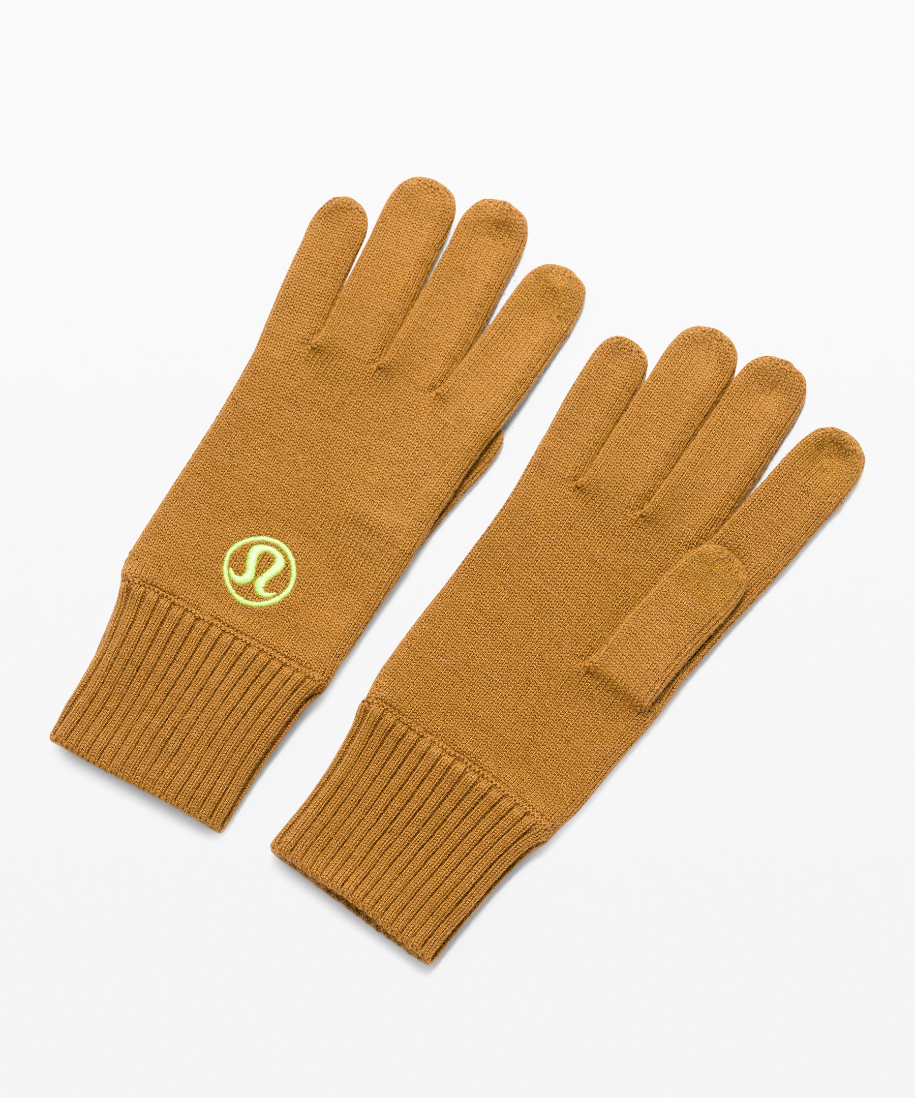 Lululemon Warm Revelation Gloves *tech In Brown ModeSens