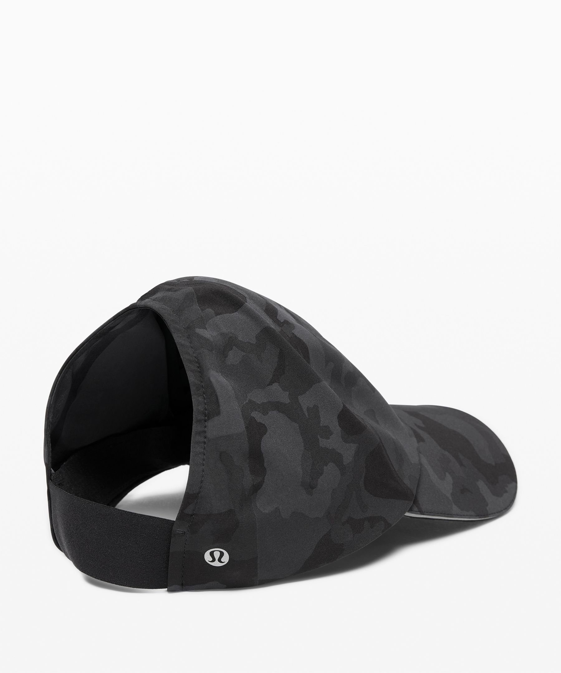 Lululemon Fast and Free Mens Run Hat - Variegated Mesh Camo Black - lulu  fanatics