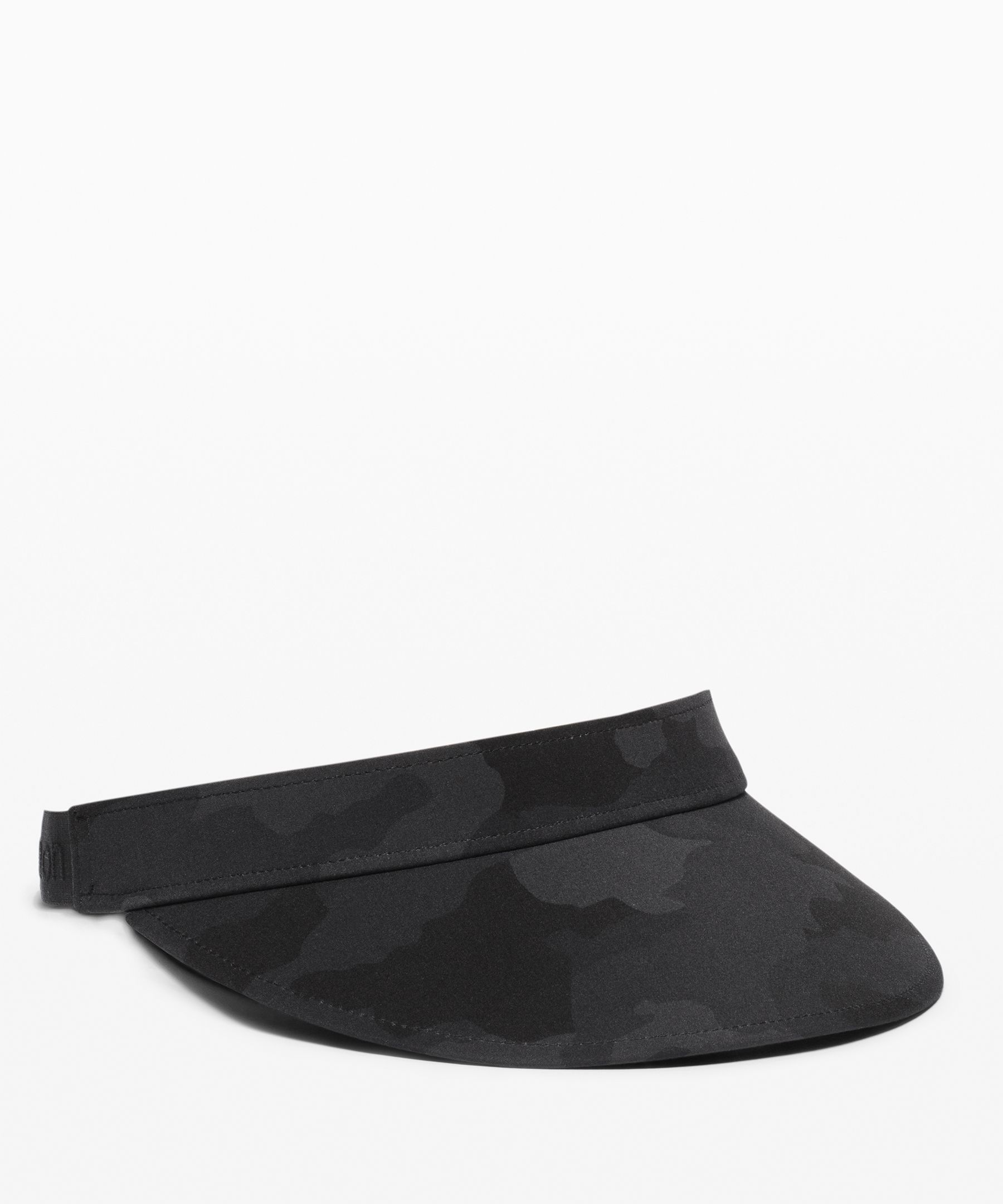 Lululemon Fast Paced Running Visor In Heritage 365 Camo Deep Coal