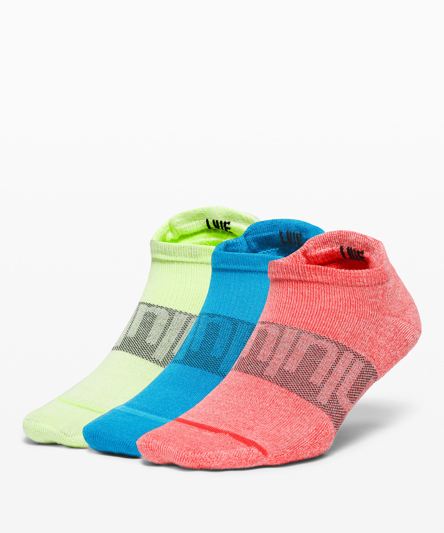 Lululemon Daily Stride Low Ankle Sock *3 Pack In Green