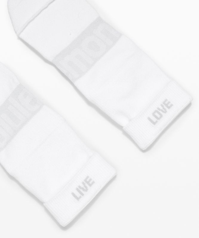 Daily Stride Mittelhohe Crew-Socken für Frauen 3er-Pack *Logo