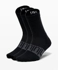 Daily Stride Crew Socken für Frauen *3er-Pack *Wordmark
