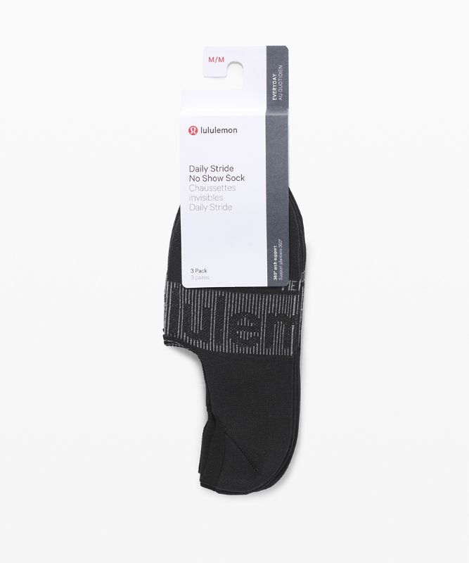 Women's Daily Stride No-Show Sock 3 Pack *Wordmark