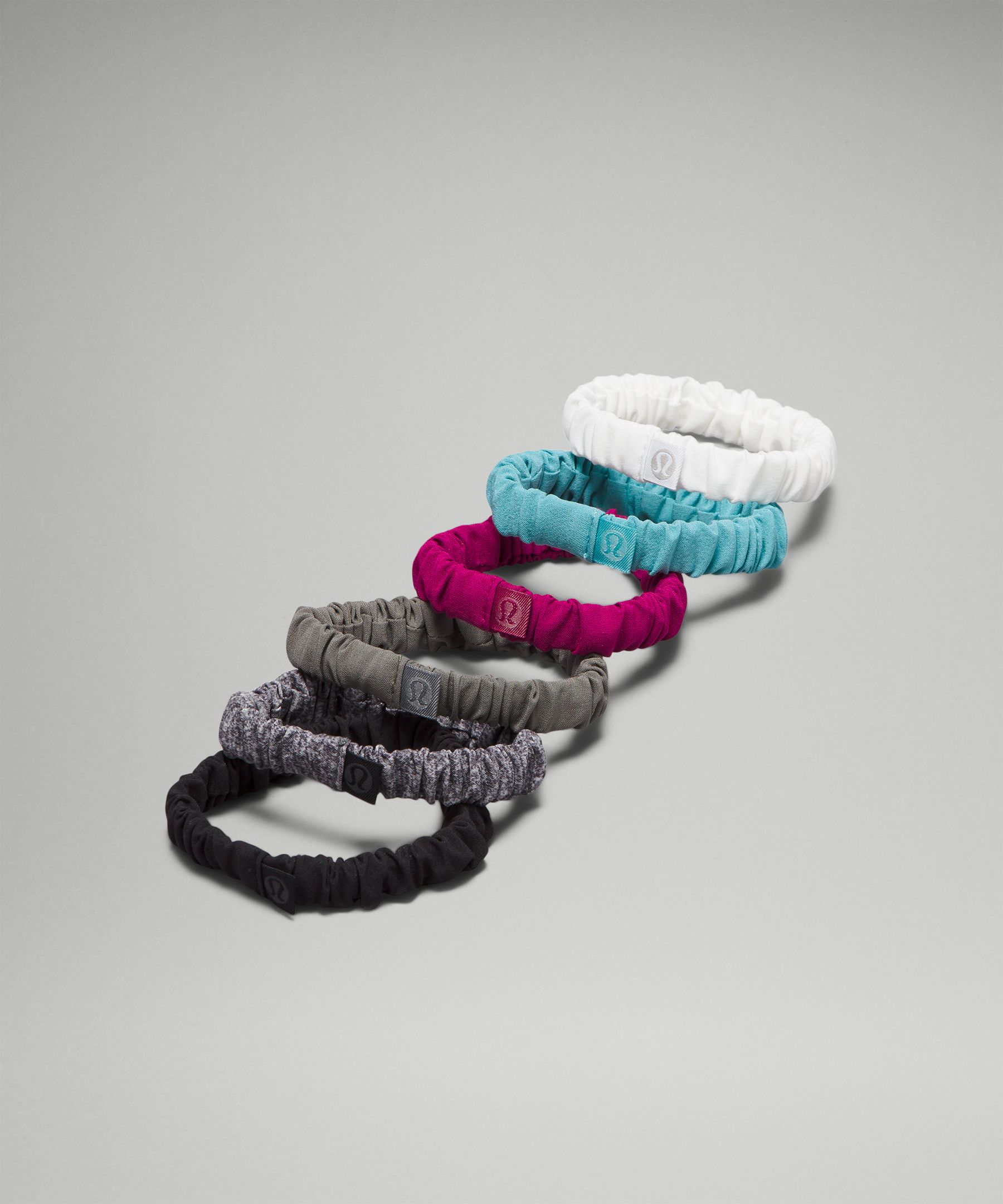 Lululemon Skinny Scrunchies 6 Pack In Multi