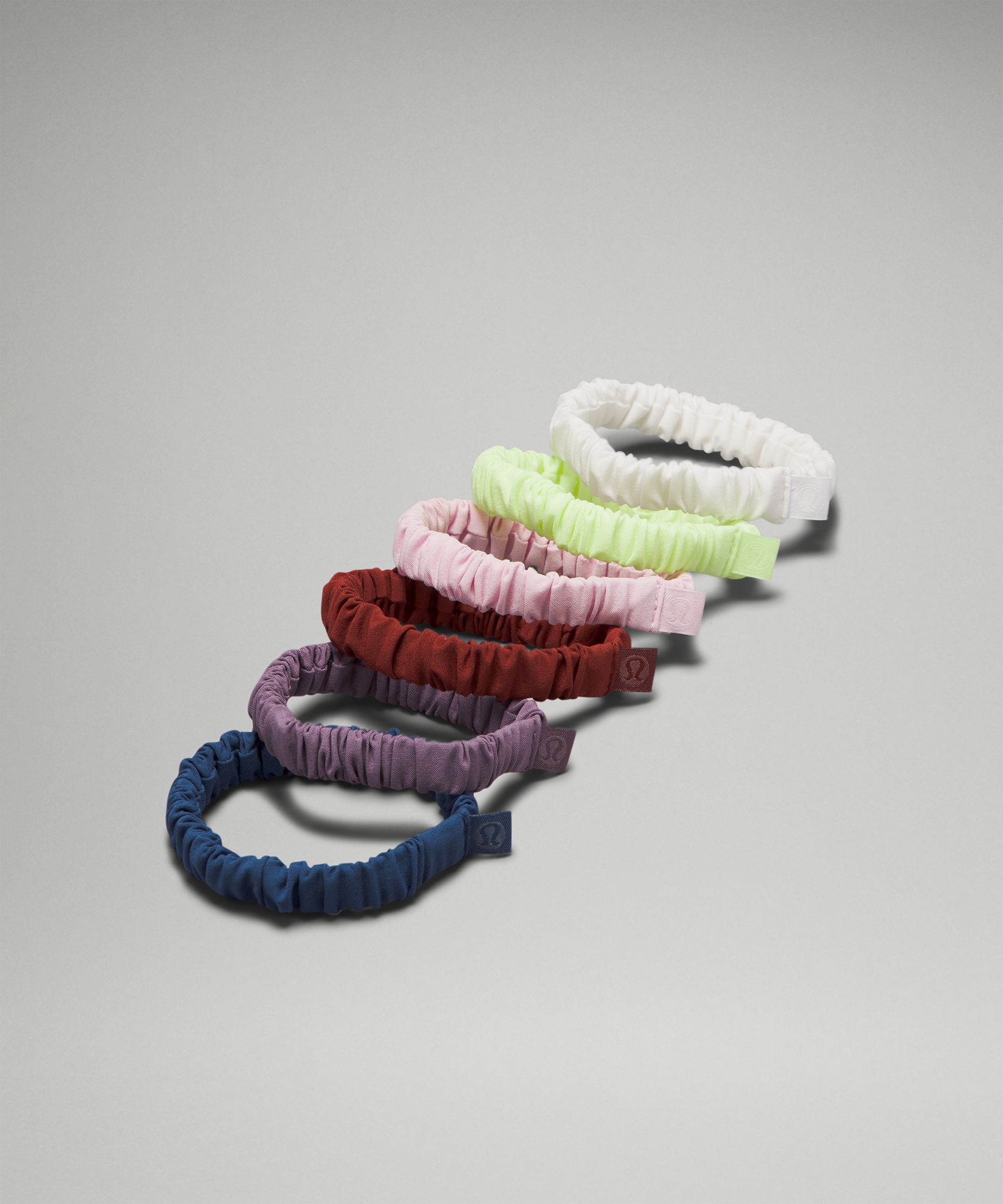 Lululemon Skinny Scrunchies 6 Pack In Multi