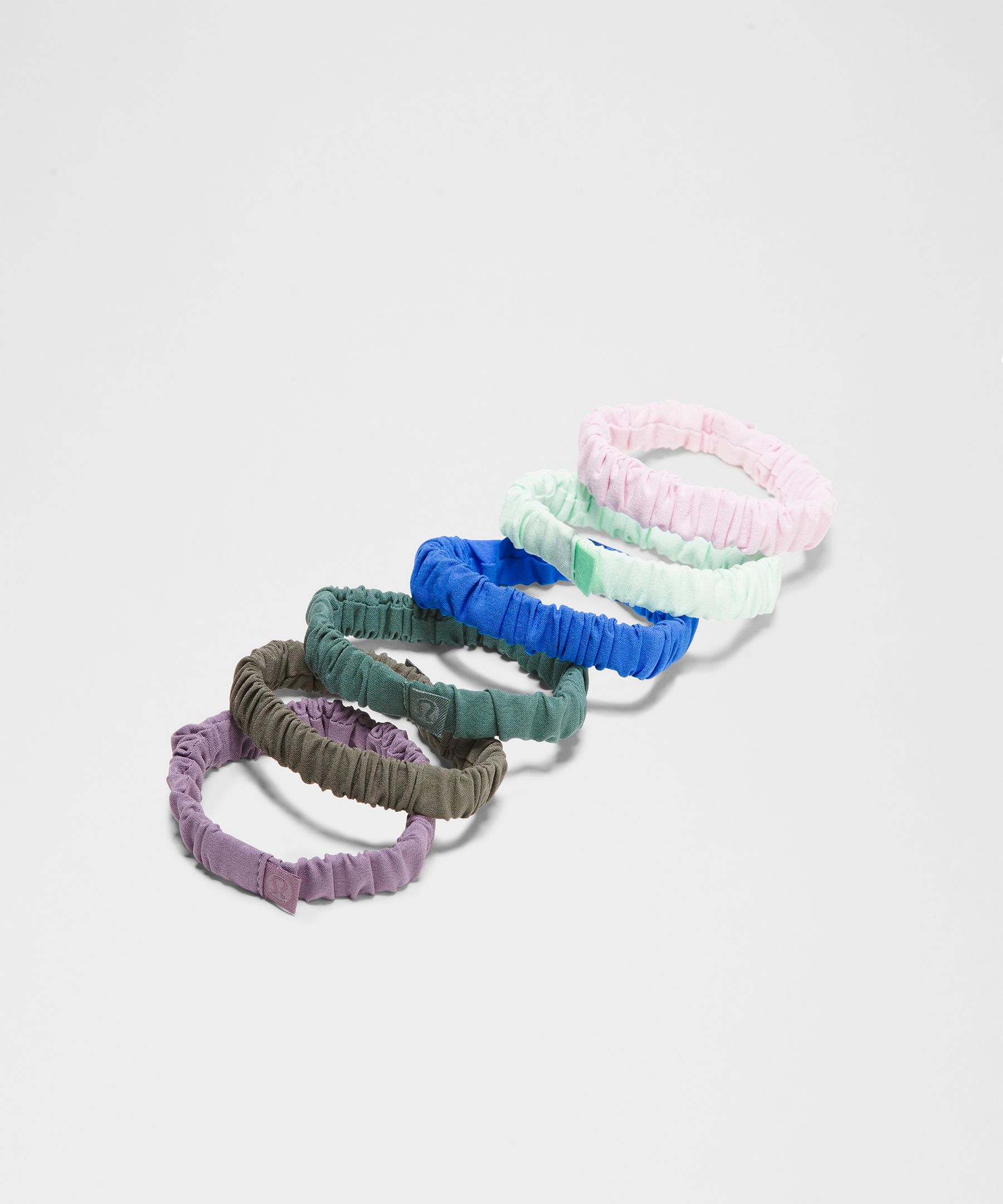 Lululemon Skinny Scrunchies 6 Pack In Multi