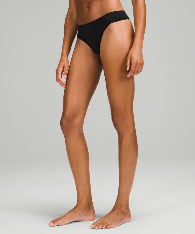 Seamless Mid-Rise Thong Underwear *Online Only