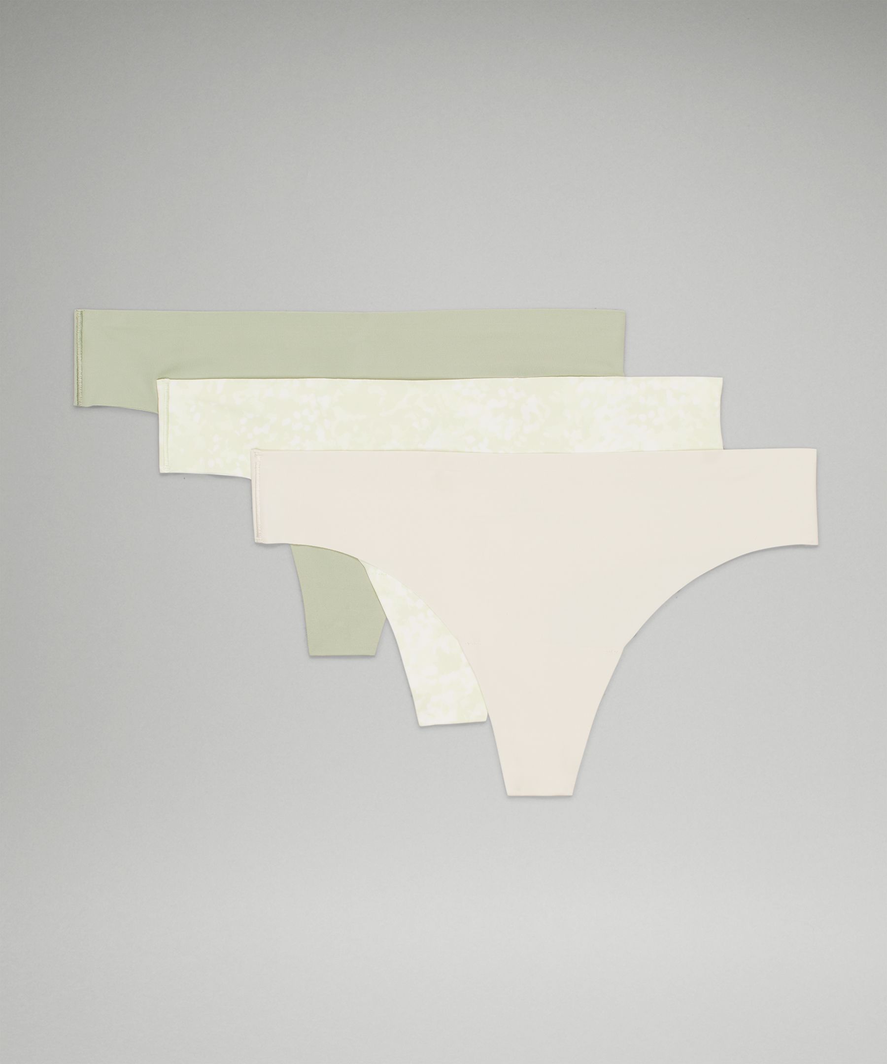 Lululemon athletica InvisiWear Mid-Rise Thong Underwear