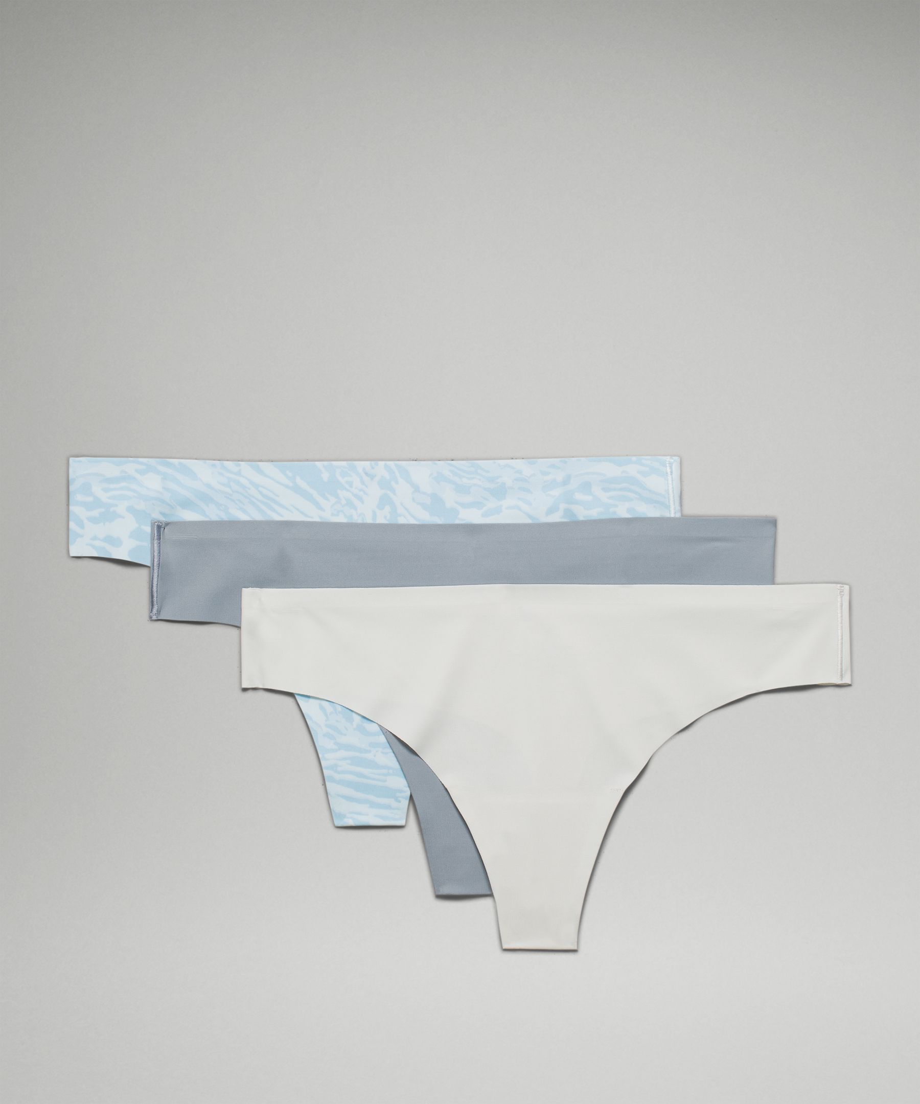 InvisiWear Mid-Rise Thong Underwear