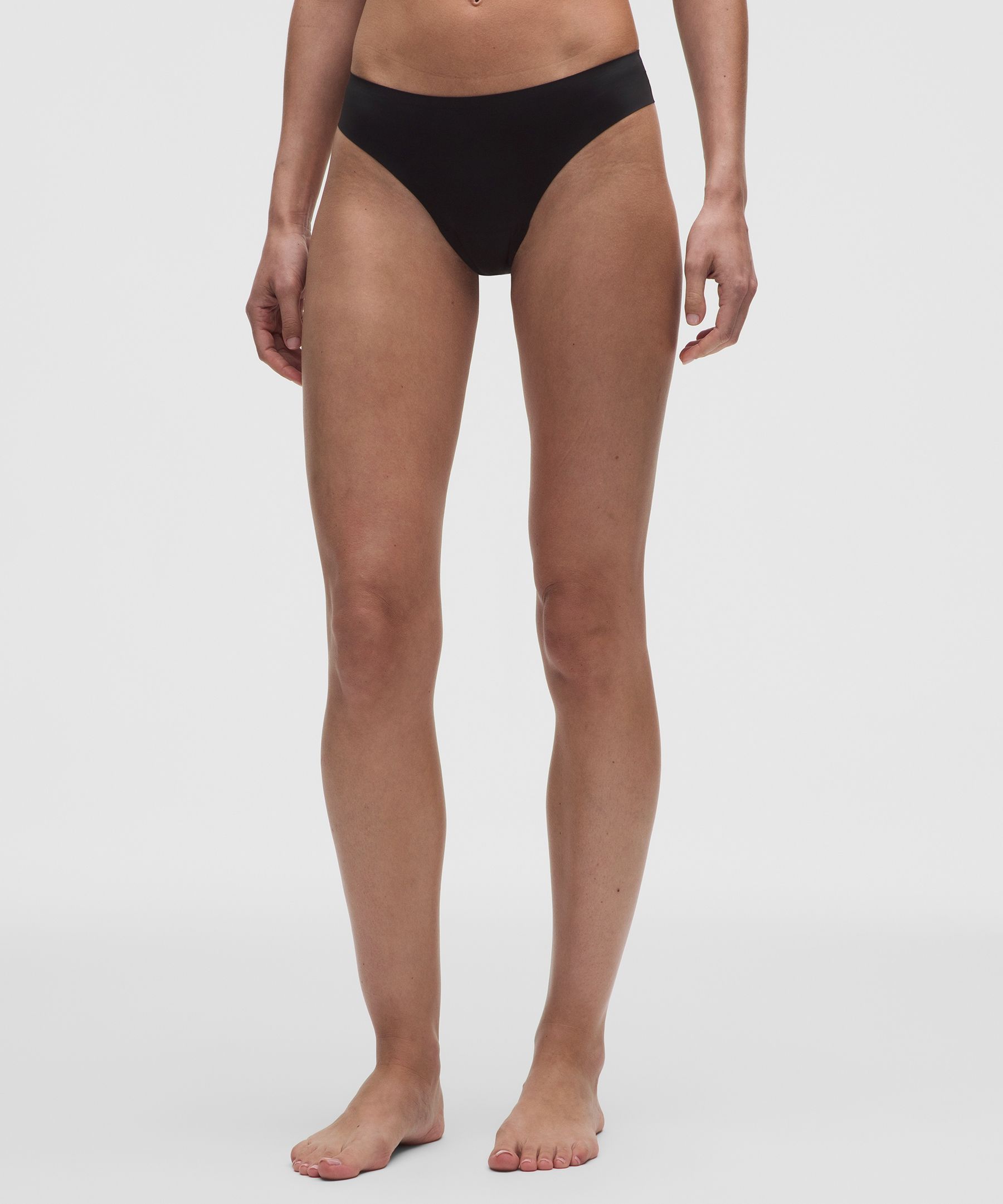 InvisiWear Mid-Rise Thong Underwear *3 Pack