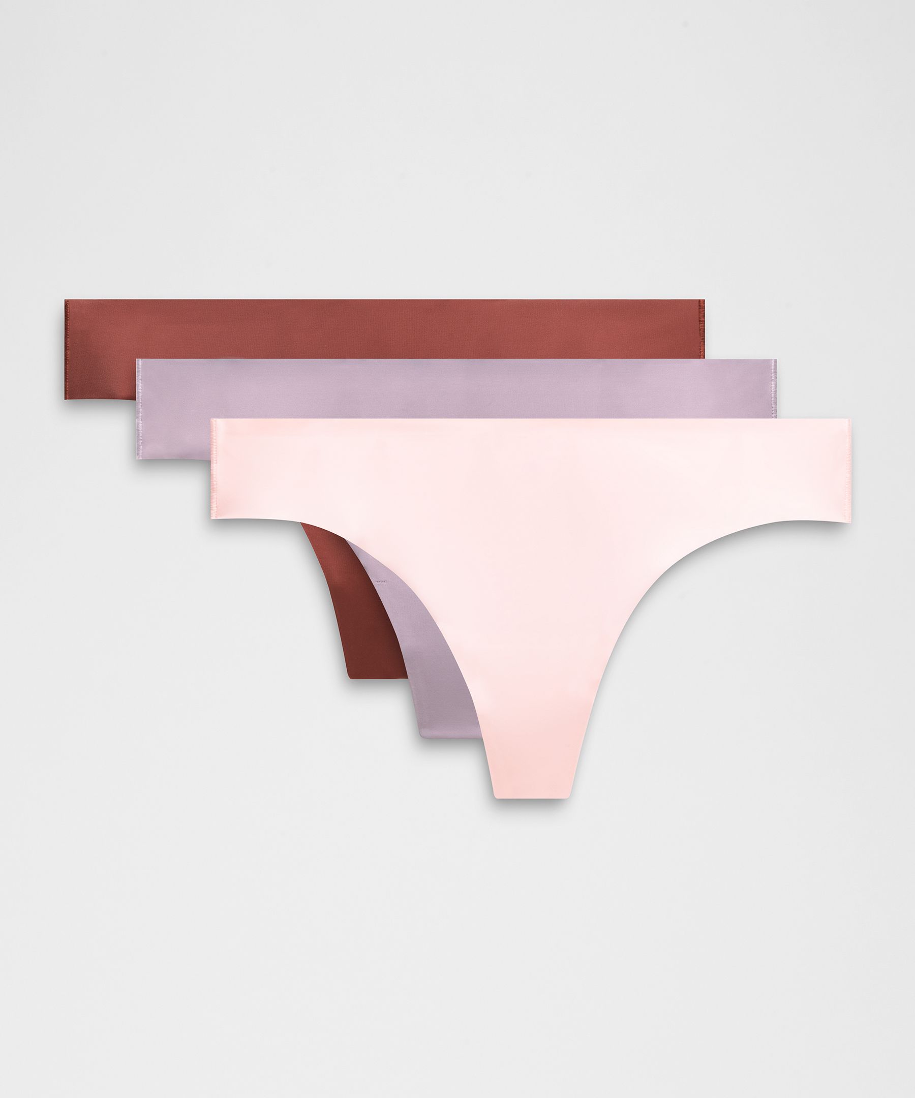 InvisiWear Mid-Rise Thong Underwear *3 Pack