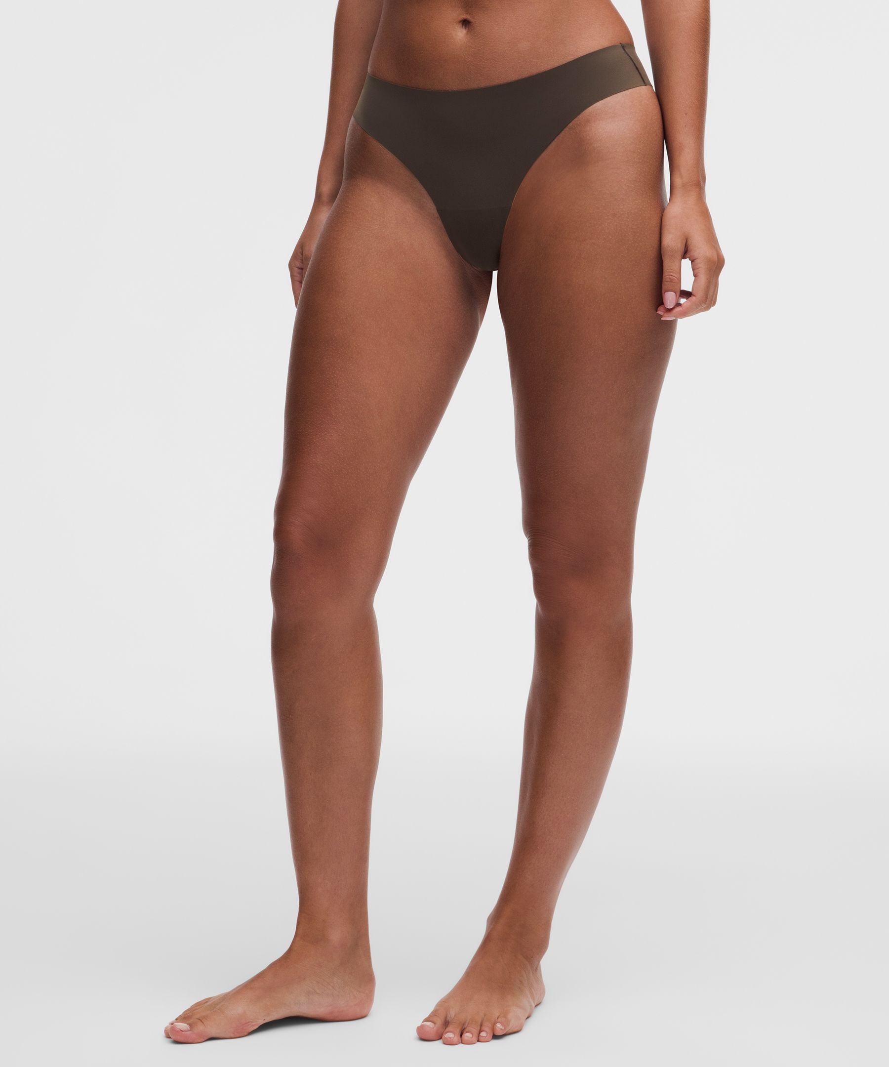 InvisiWear Mid-Rise Thong Underwear *3 Pack