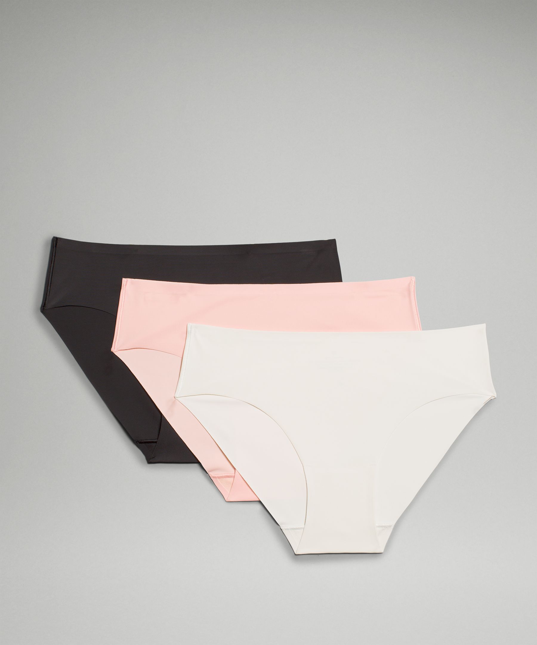 Lululemon Invisiwear Mid-rise Bikini Underwear 3 Pack