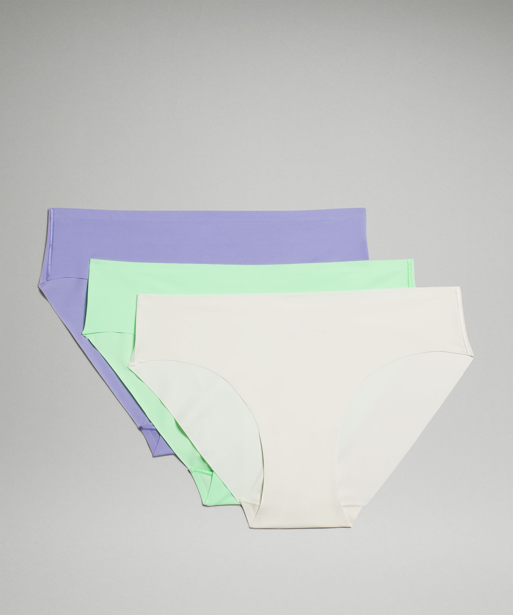 Lululemon Invisiwear Mid-rise Bikini Underwear 3 Pack