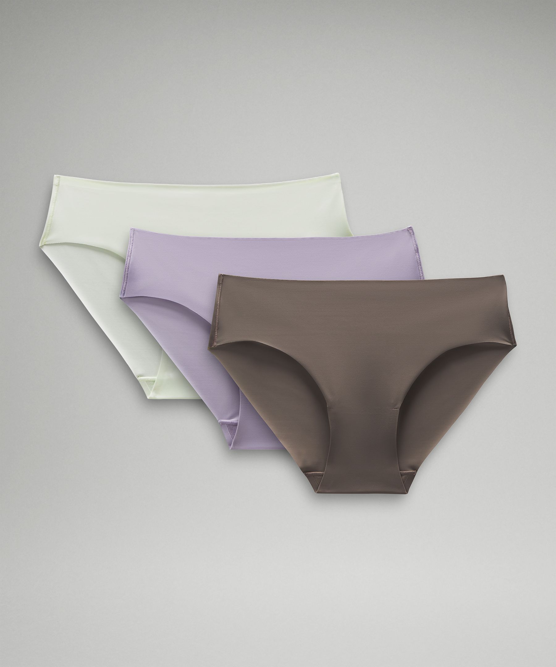 Lululemon InvisiWear Mid-Rise Cheeky Bikini Underwear 3 Pack - ShopStyle  Lingerie