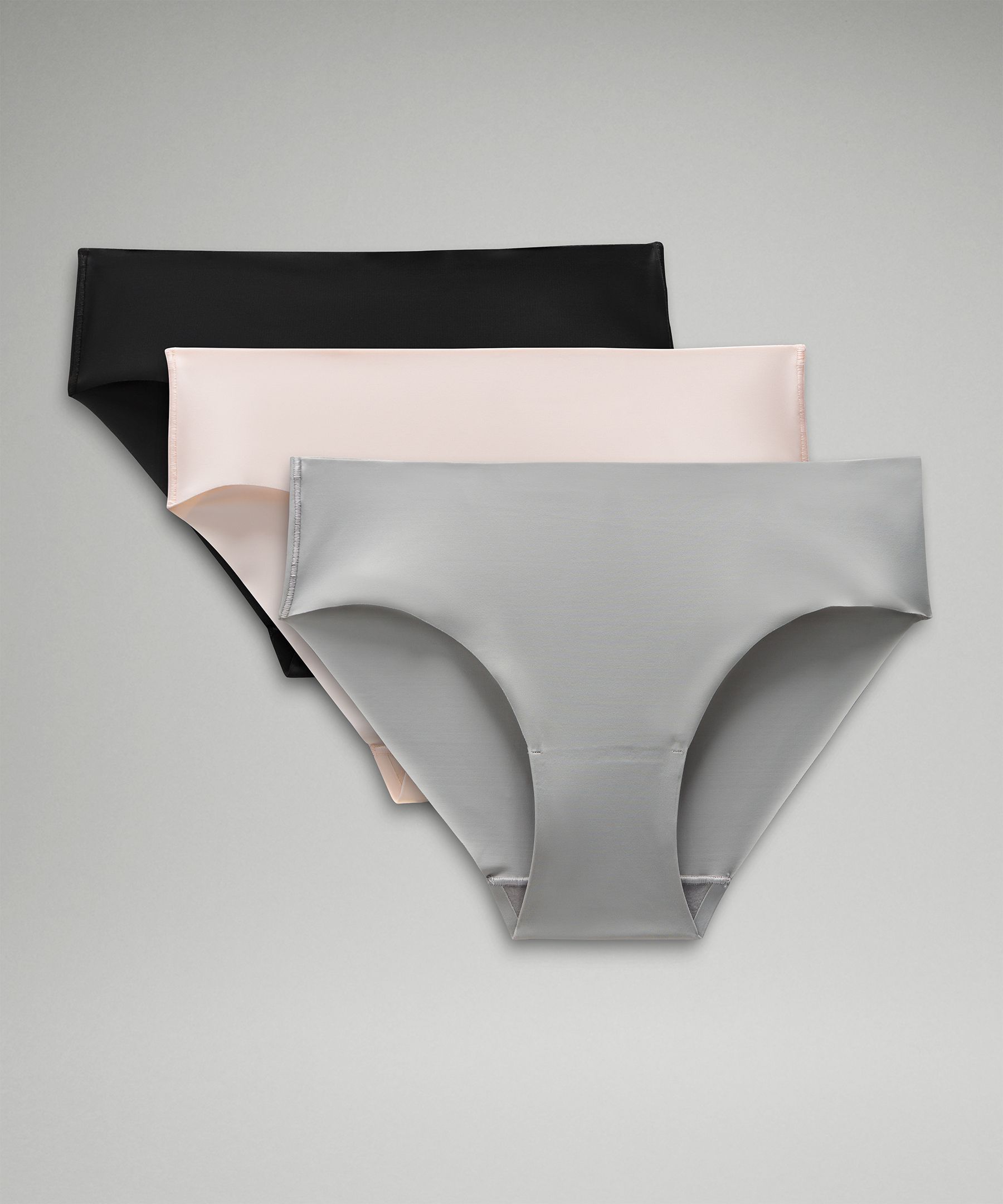 Seamless Mid-Rise Bikini Underwear