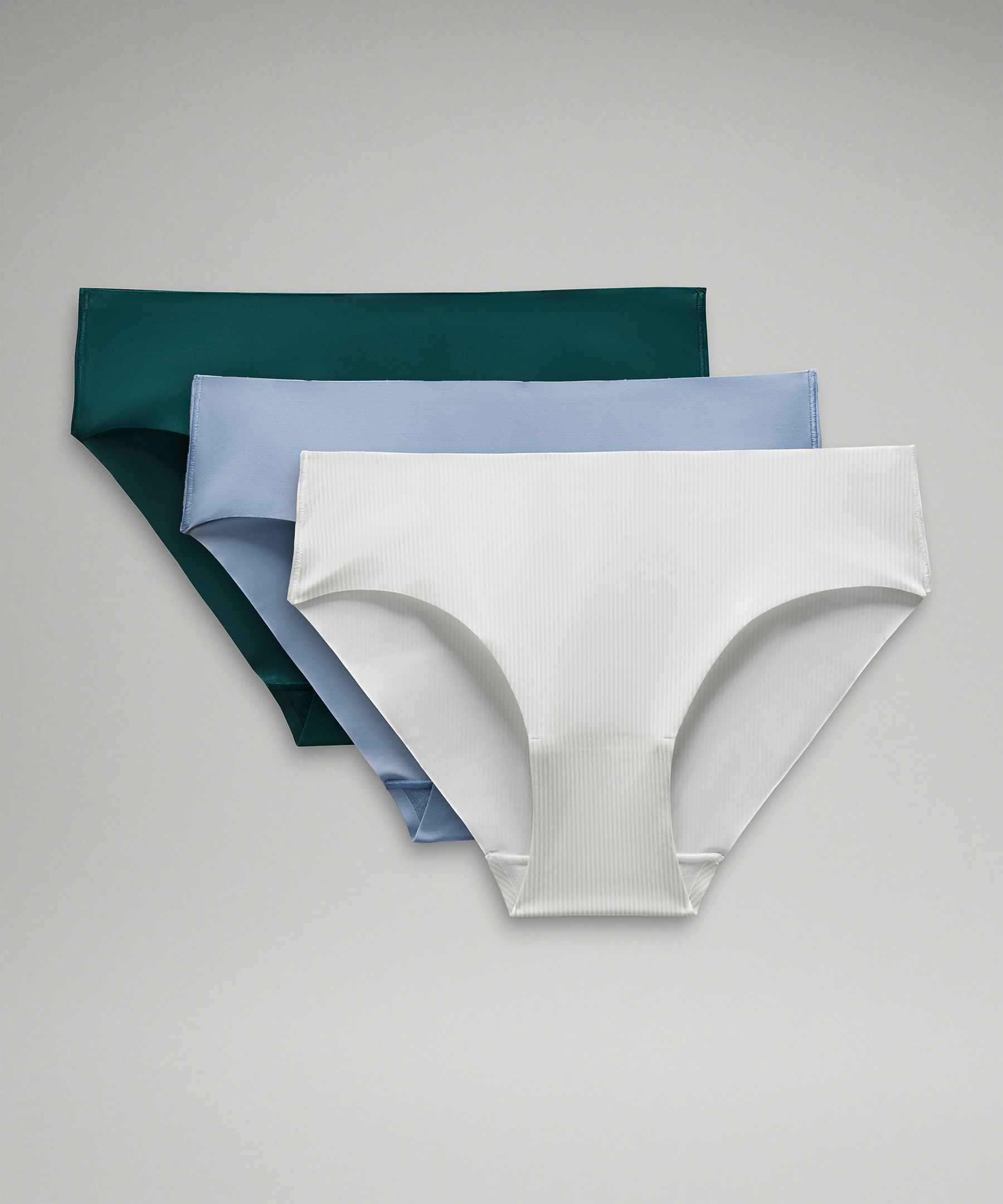 InvisiWear Mid-Rise Bikini Underwear *3 Pack | Women's
