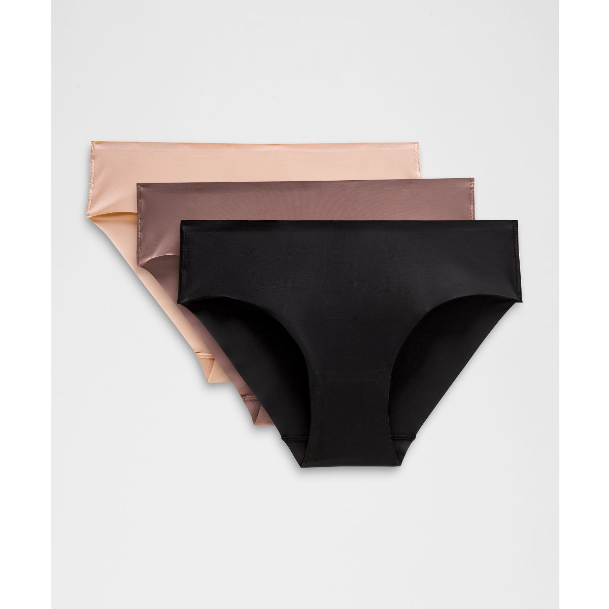 InvisiWear Mid-Rise Bikini Underwear 3 Pack