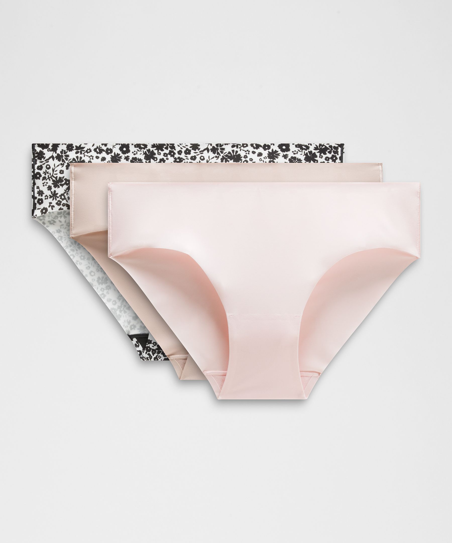 InvisiWear Mid-Rise Bikini Underwear 