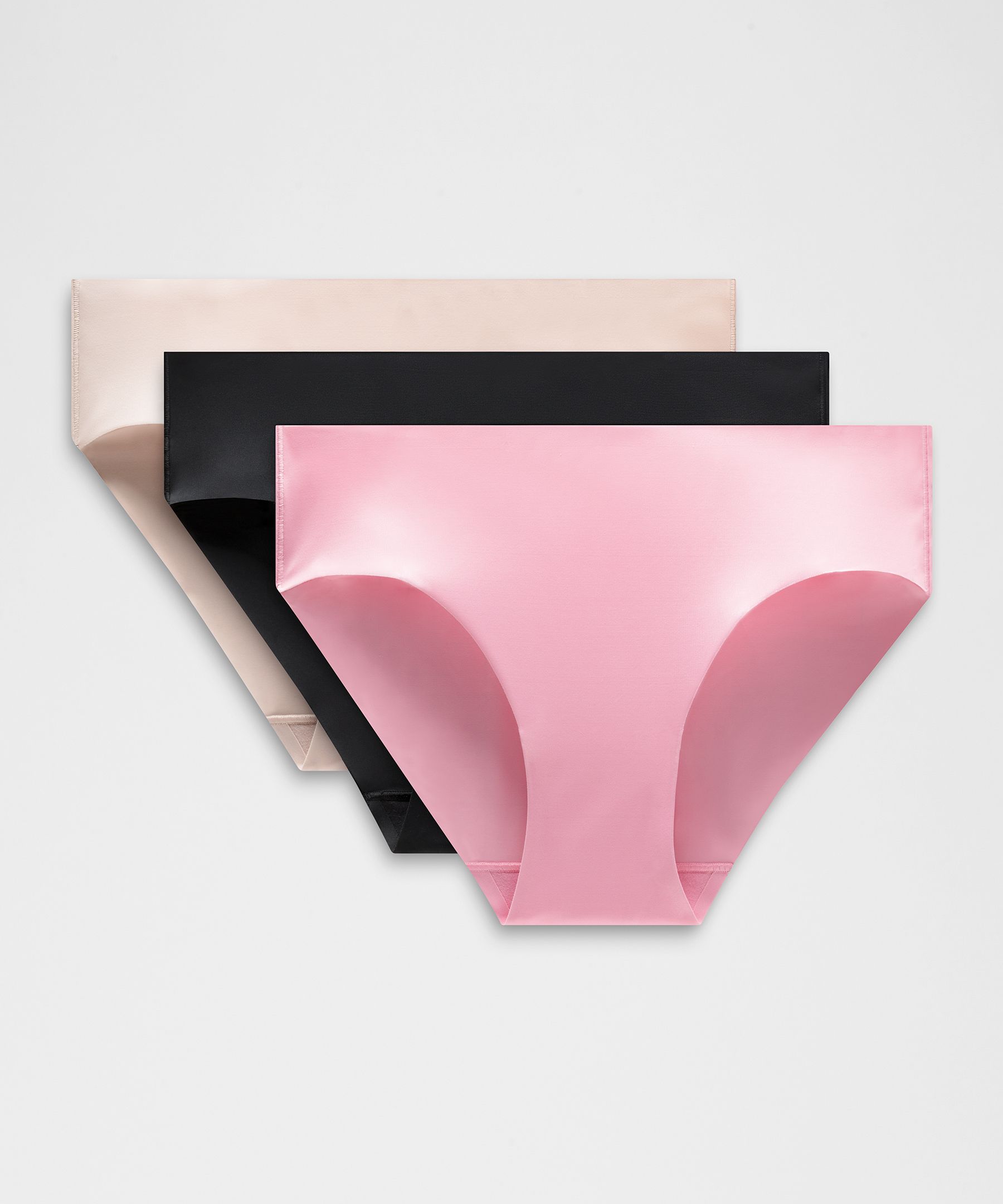 InvisiWear Mid-Rise Bikini Underwear 