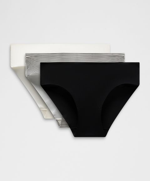 Lululemon InvisiWear Mid-Rise Bikini Underwear *3 Pack