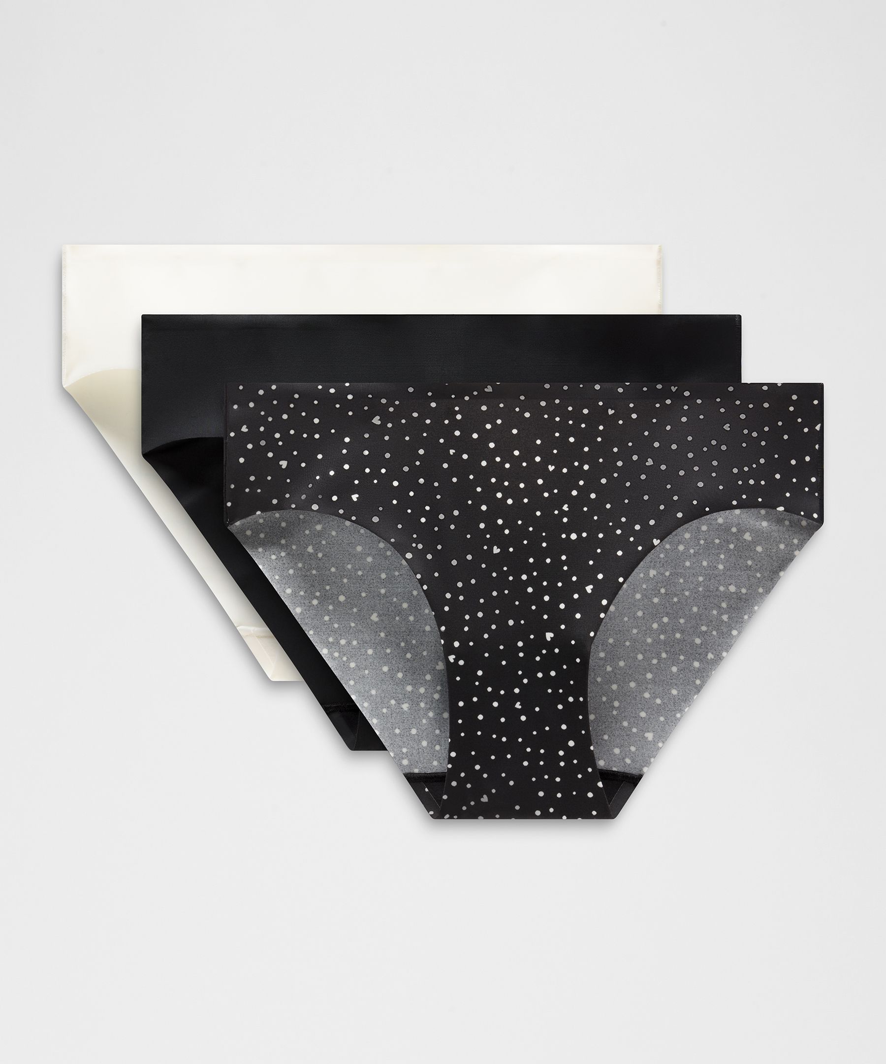 InvisiWear Mid-Rise Bikini Underwear 
