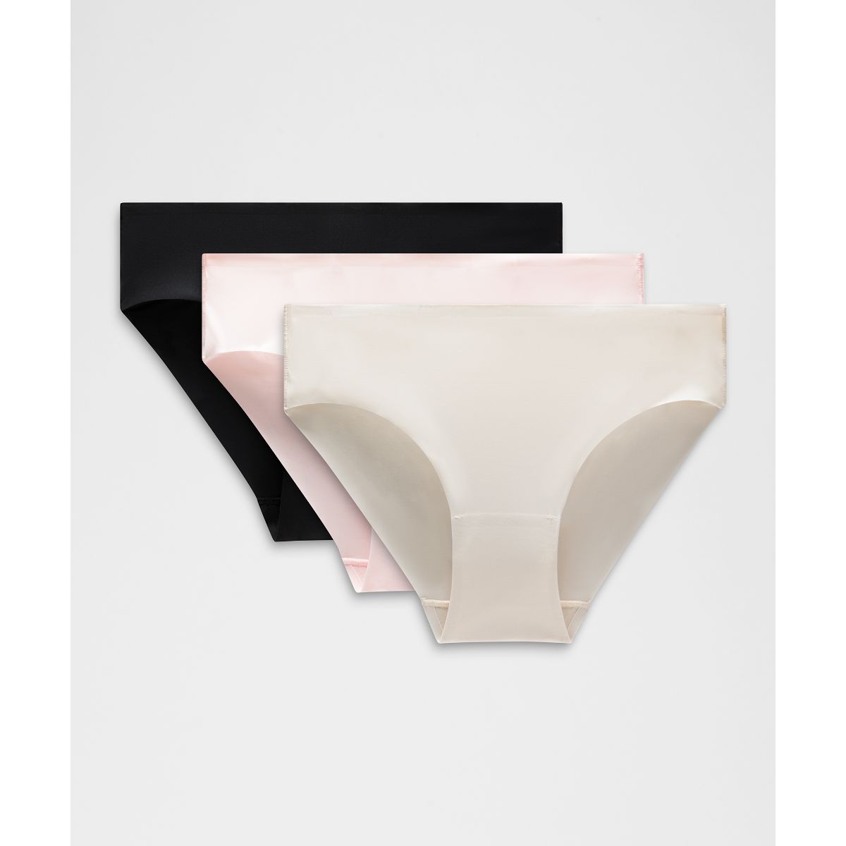 InvisiWear Mid-Rise Bikini Underwear 3 Pack