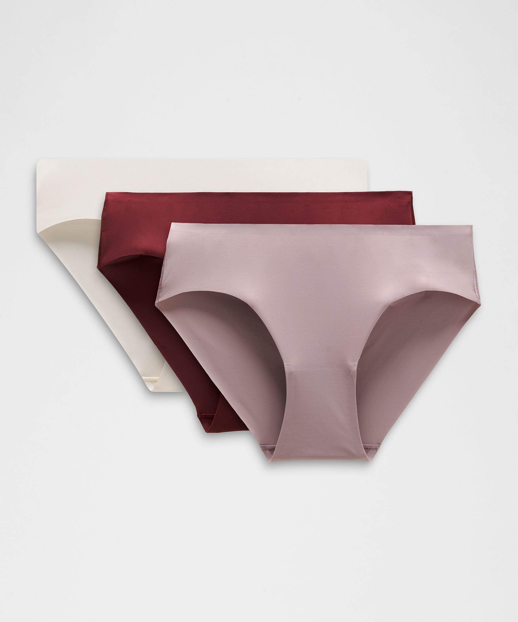 InvisiWear Mid-Rise Bikini Underwear 