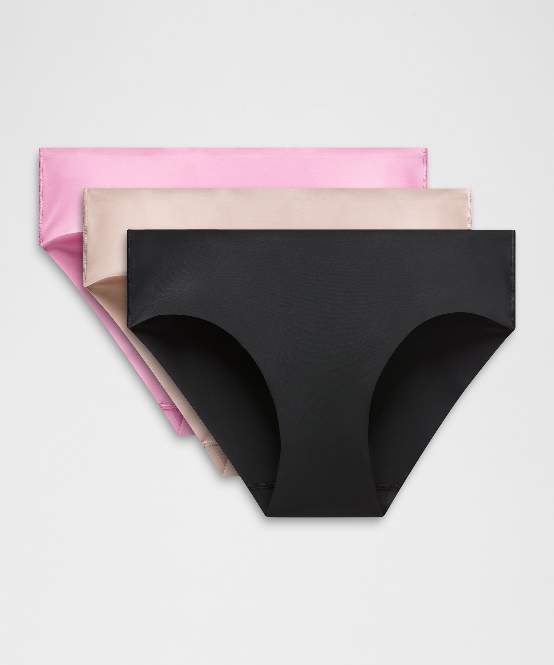 InvisiWear Mid-Rise Bikini Underwear *3 Pack