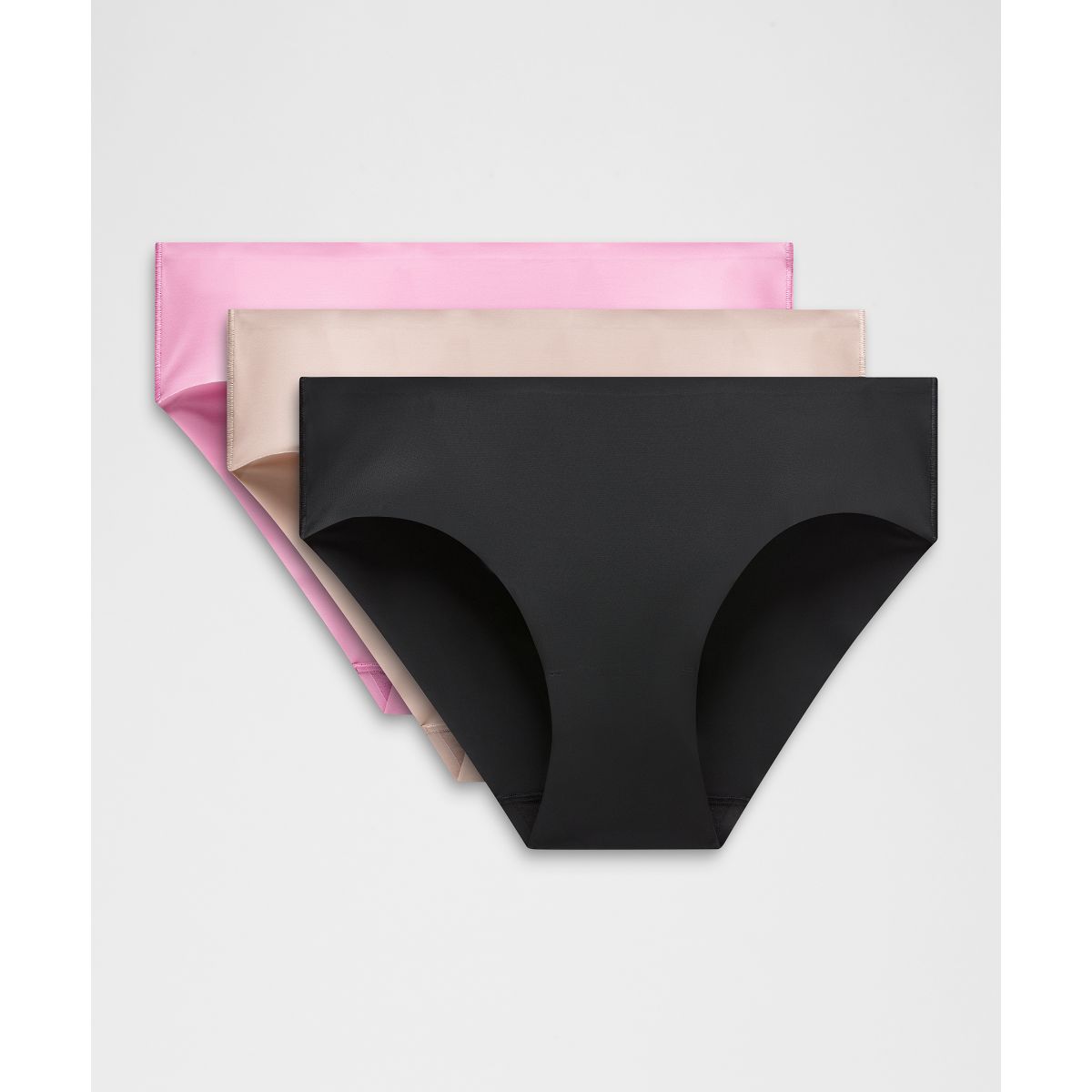 InvisiWear Mid-Rise Bikini Underwear 3 Pack