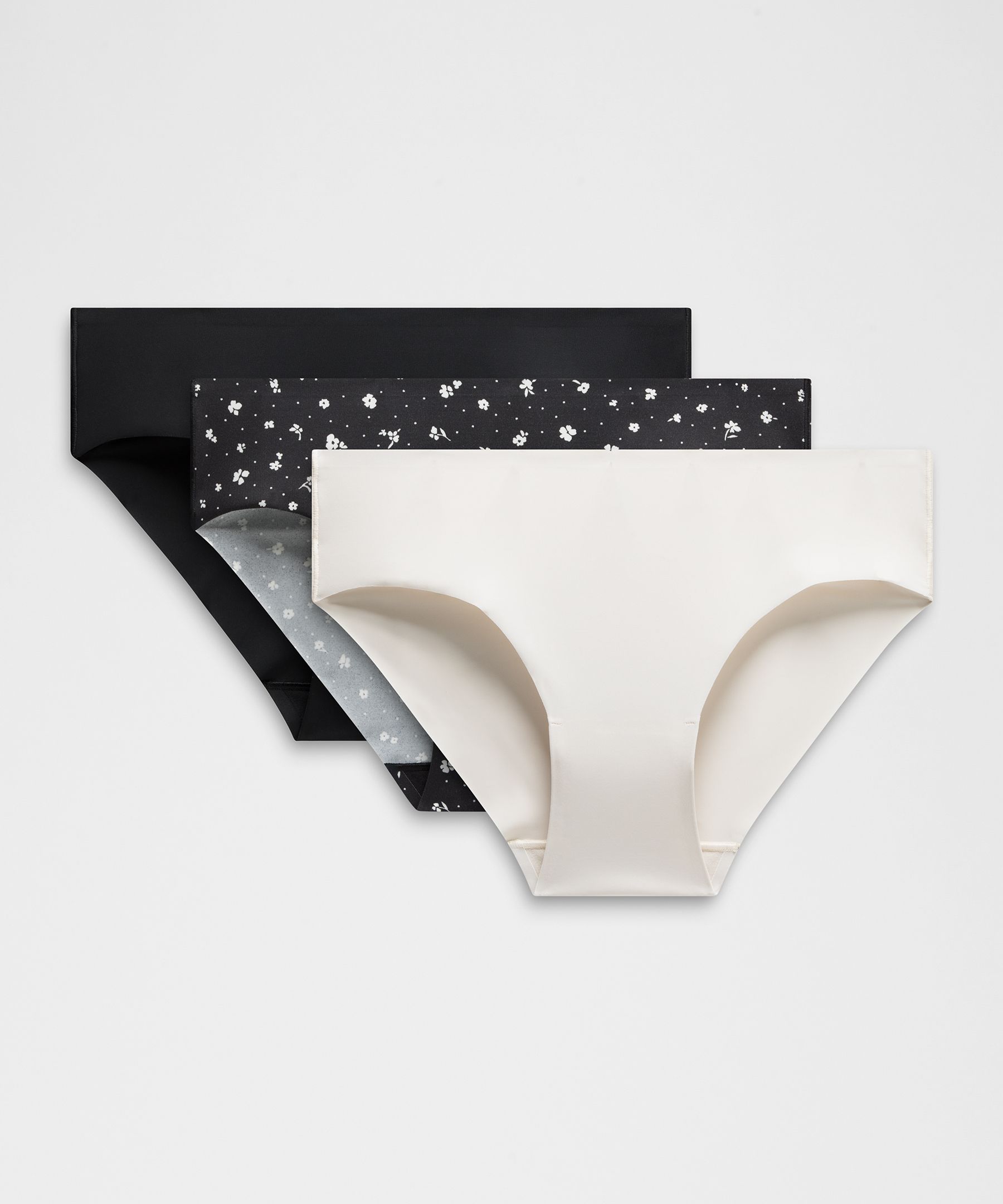 InvisiWear Mid-Rise Bikini Underwear