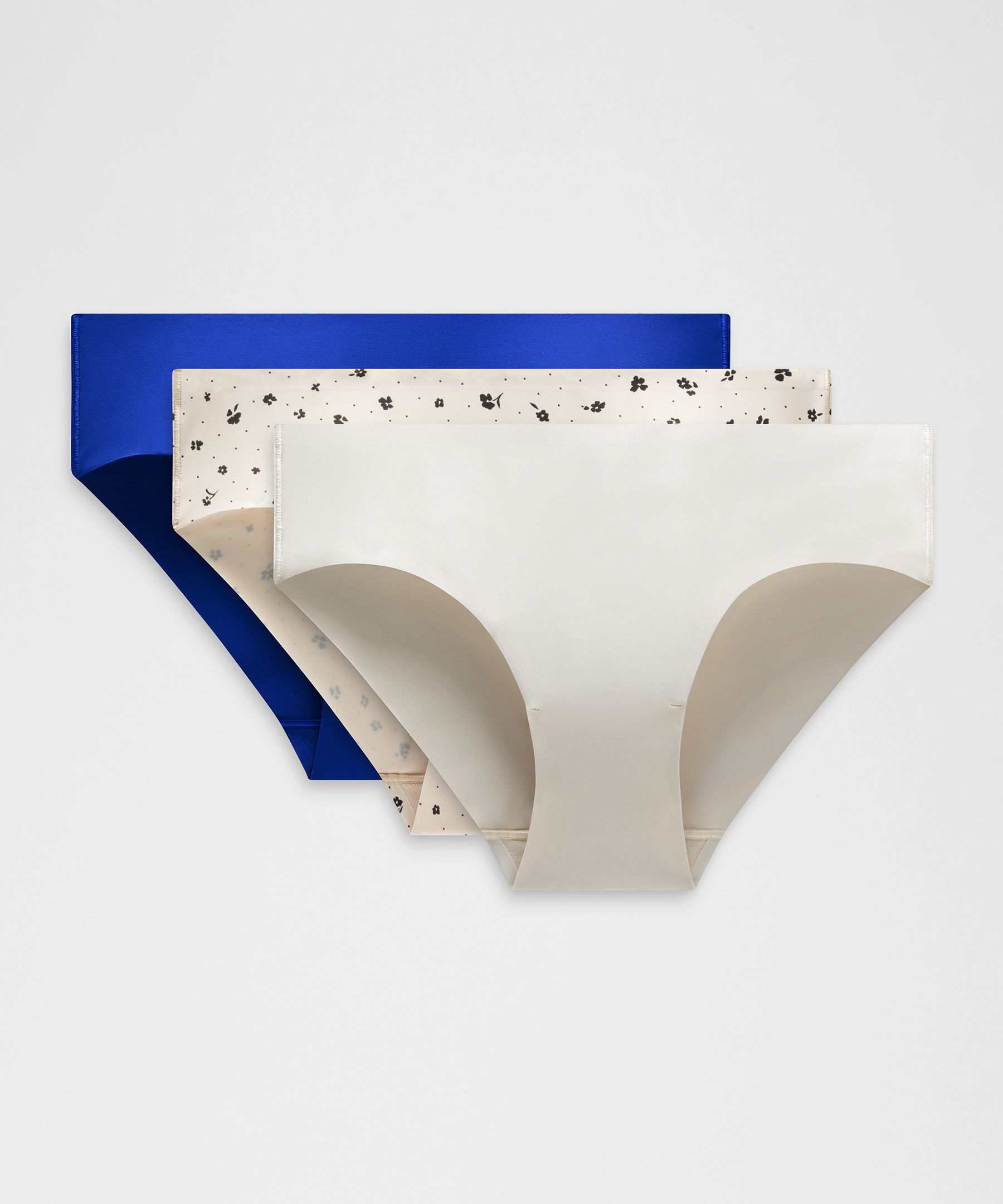 Ropa interior InvisiWear bikini de tiro medio *Paquete de 3