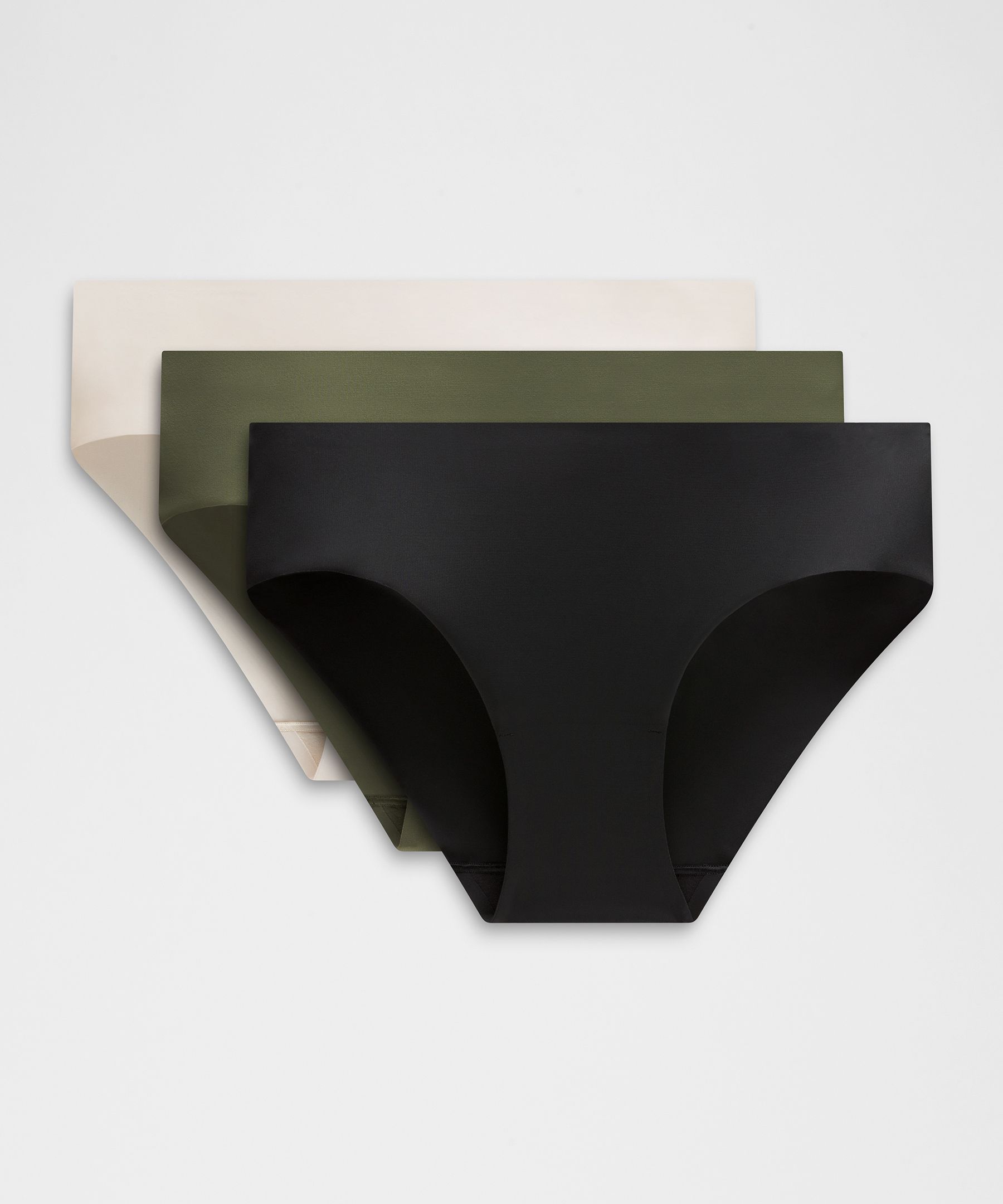 InvisiWear Mid-Rise Bikini Underwear *3 Pack