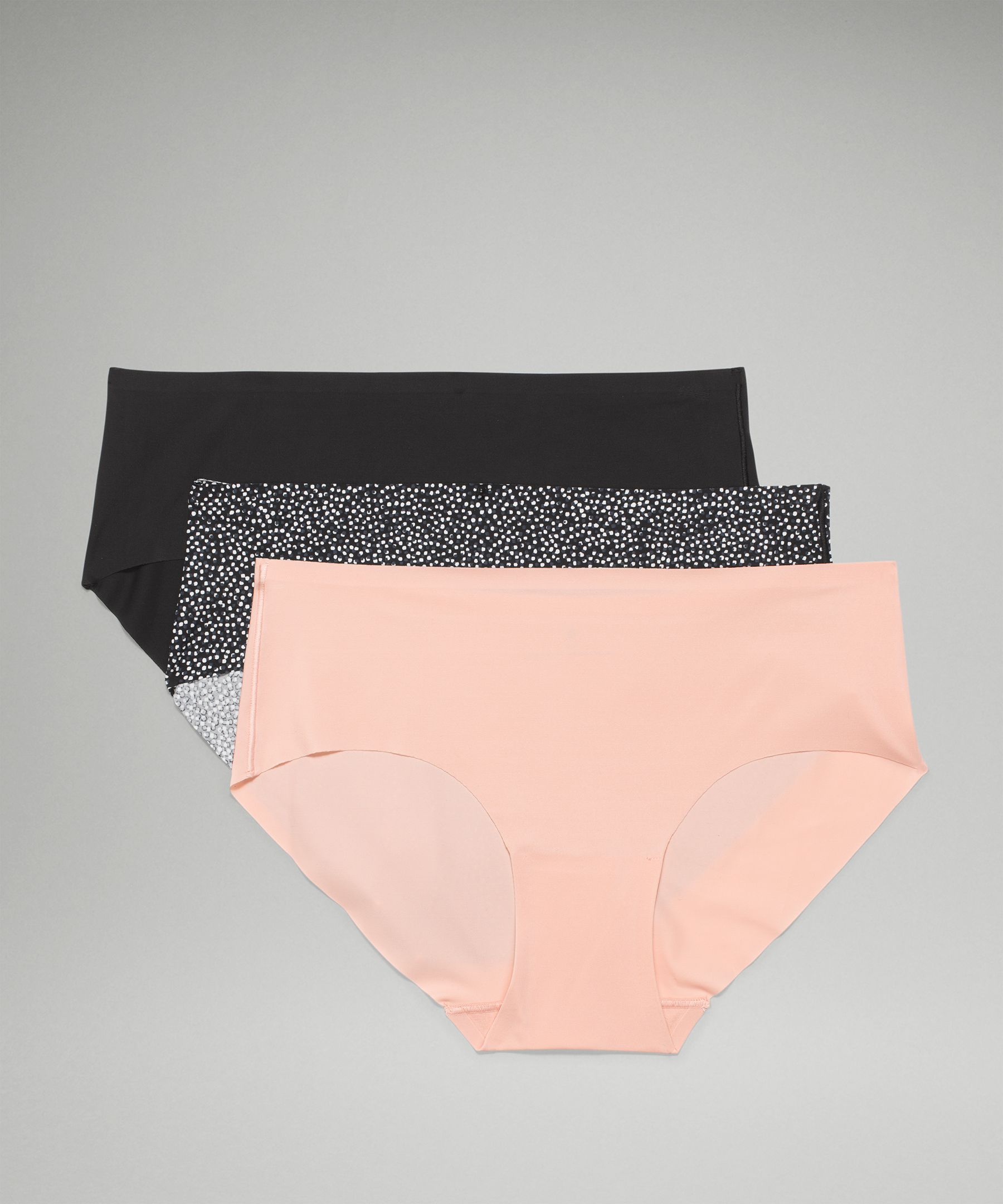 InvisiWear Mid-Rise Hipster Underwear 3 Pack